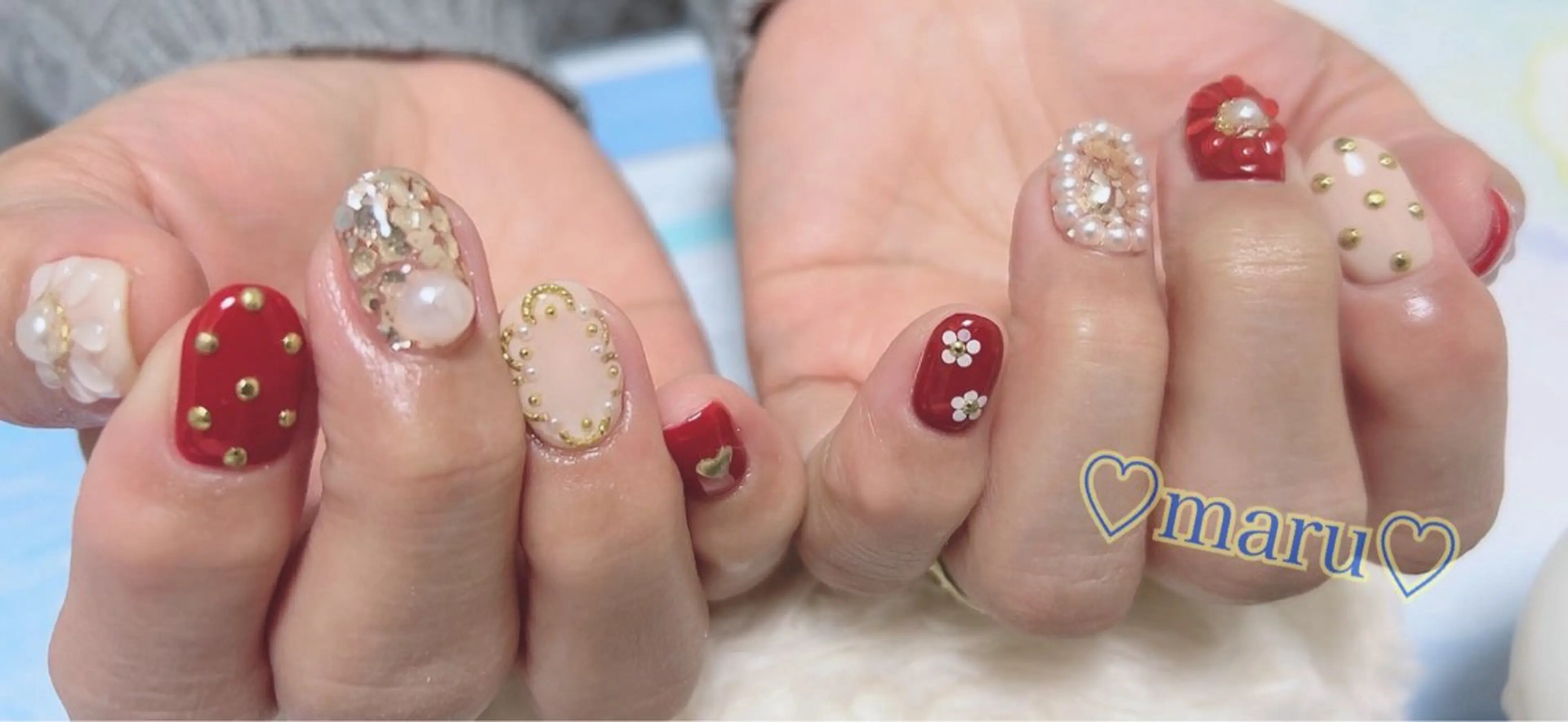 ネイル ハンドネイル フットネイル まるみ ♡のその他イメージ