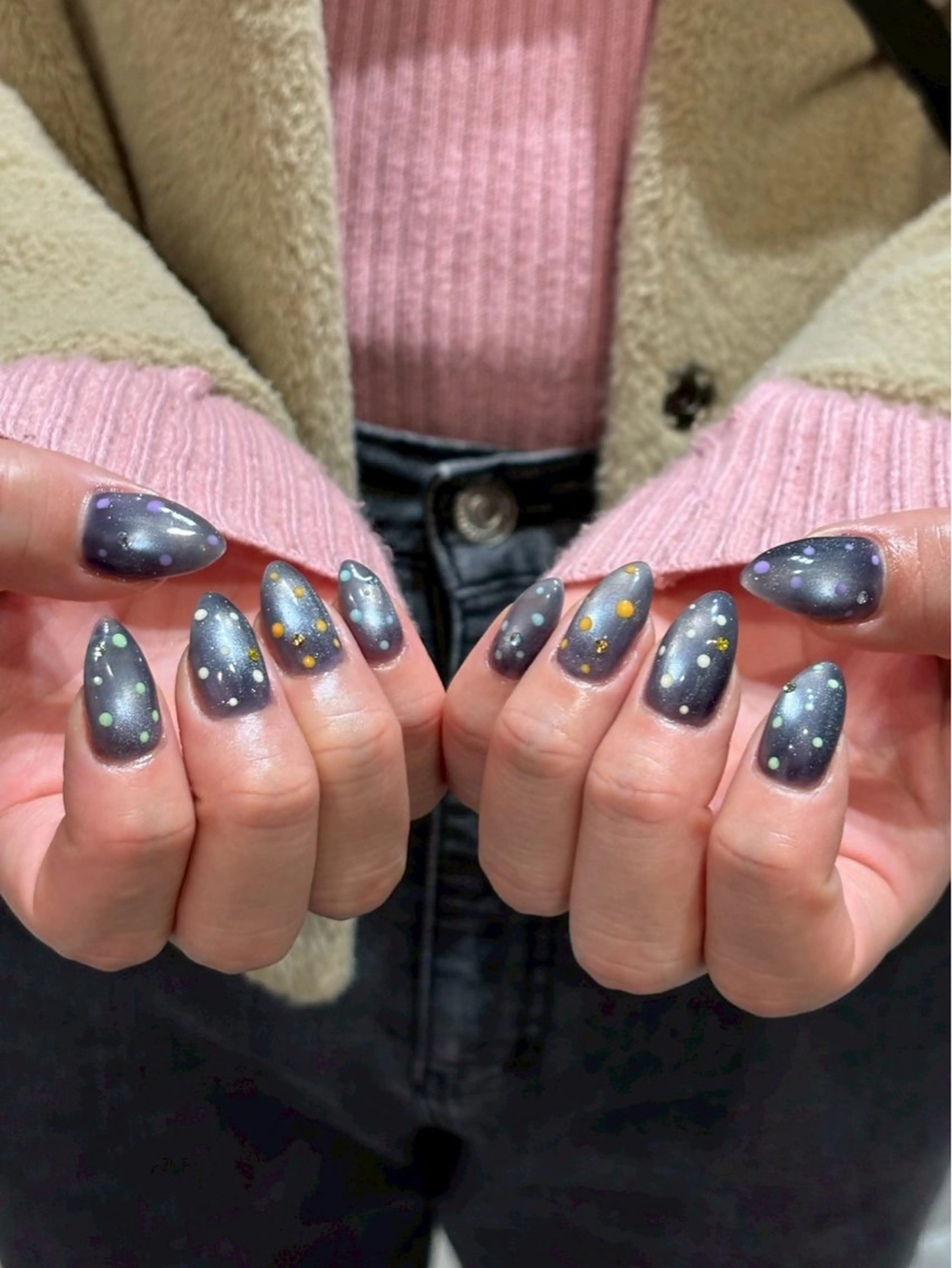 ネイル ハンドネイル 💙0203 munimusanのネイルデザイン