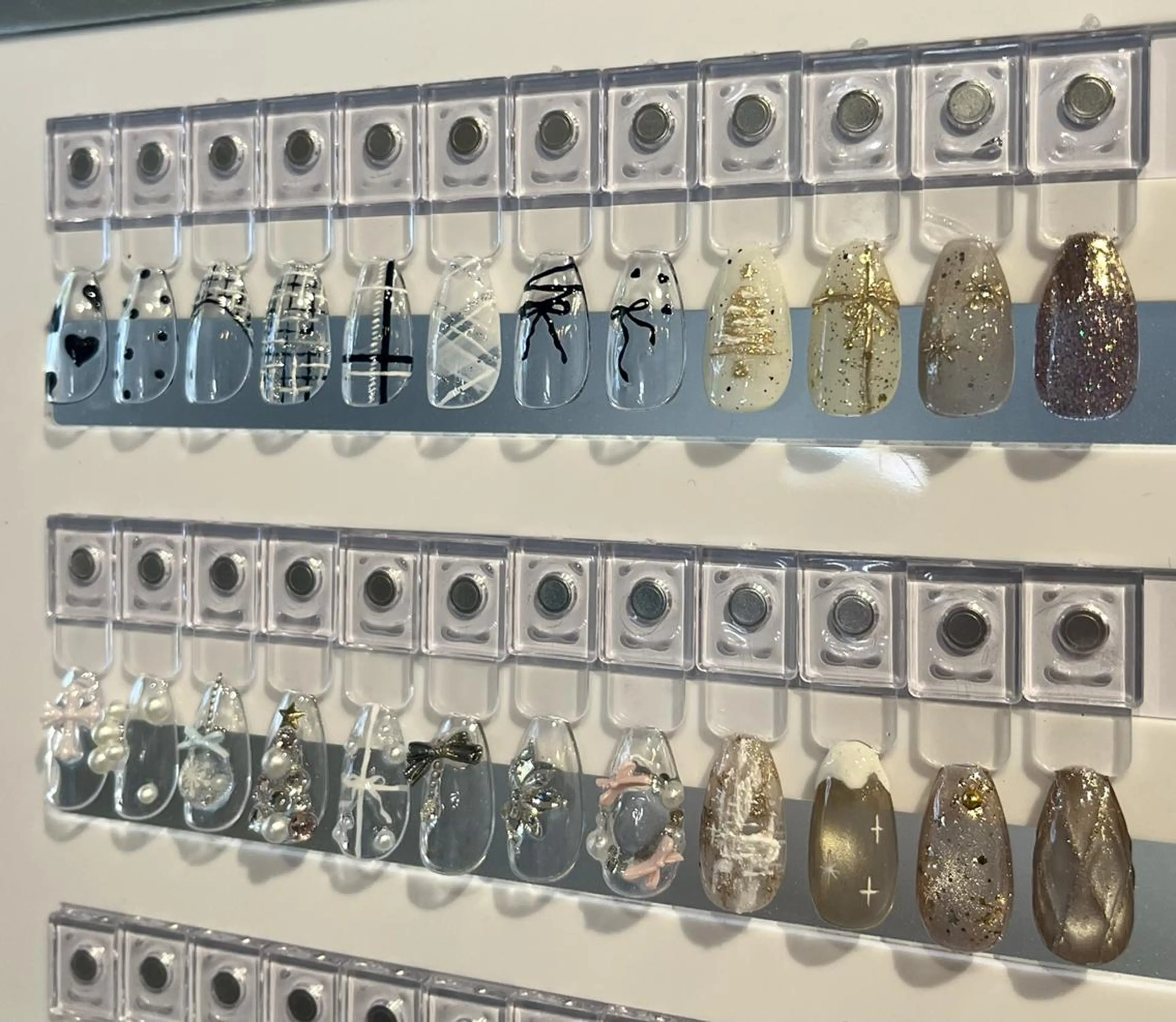 【平日限定】☆クリスマスキャンペーン☆*ハンド*持込◎イベントネイルの写真