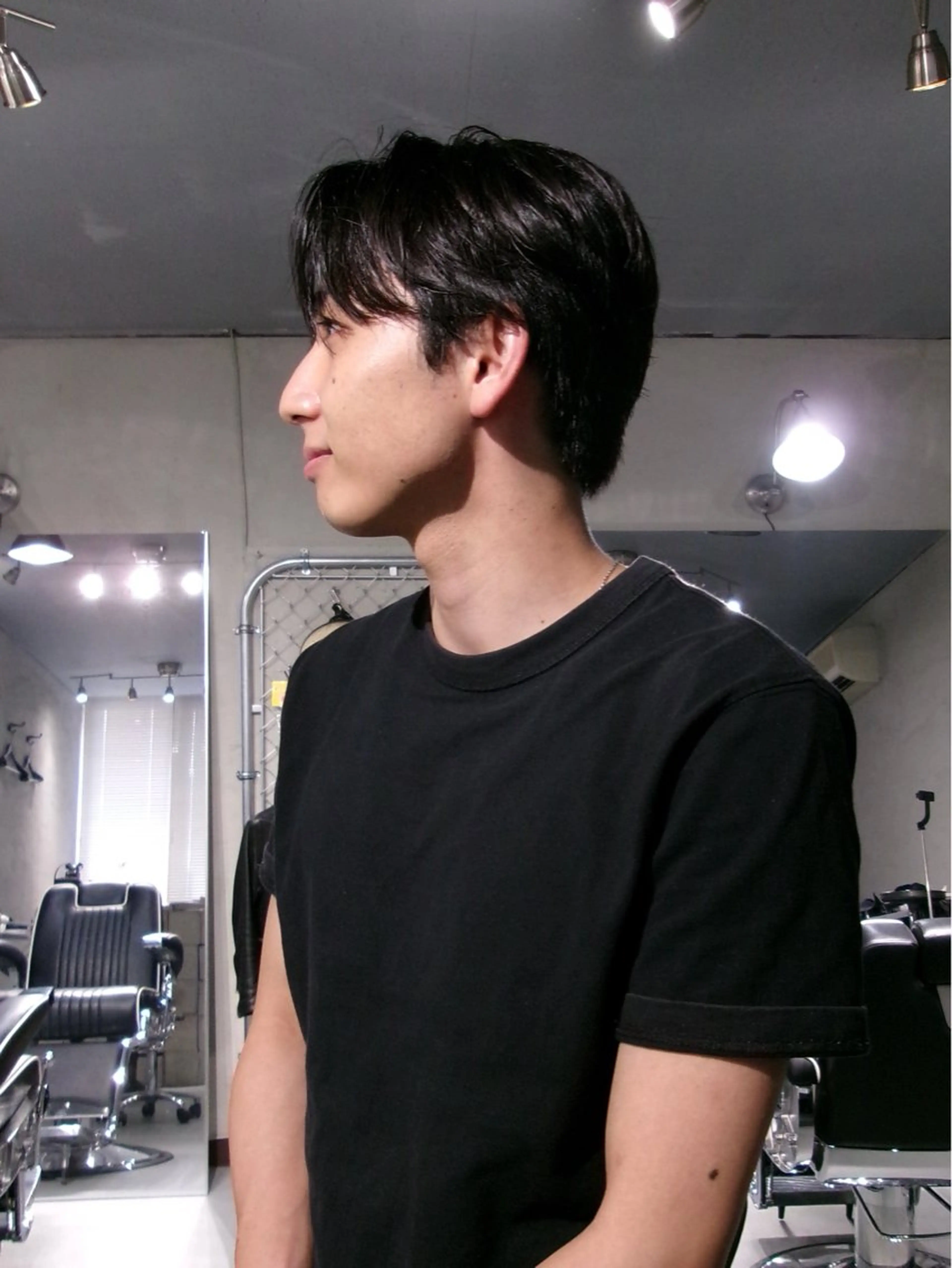 ショート デザインカット garage.所属・吉田 慎冴/メンズパーマのヘアスタイル