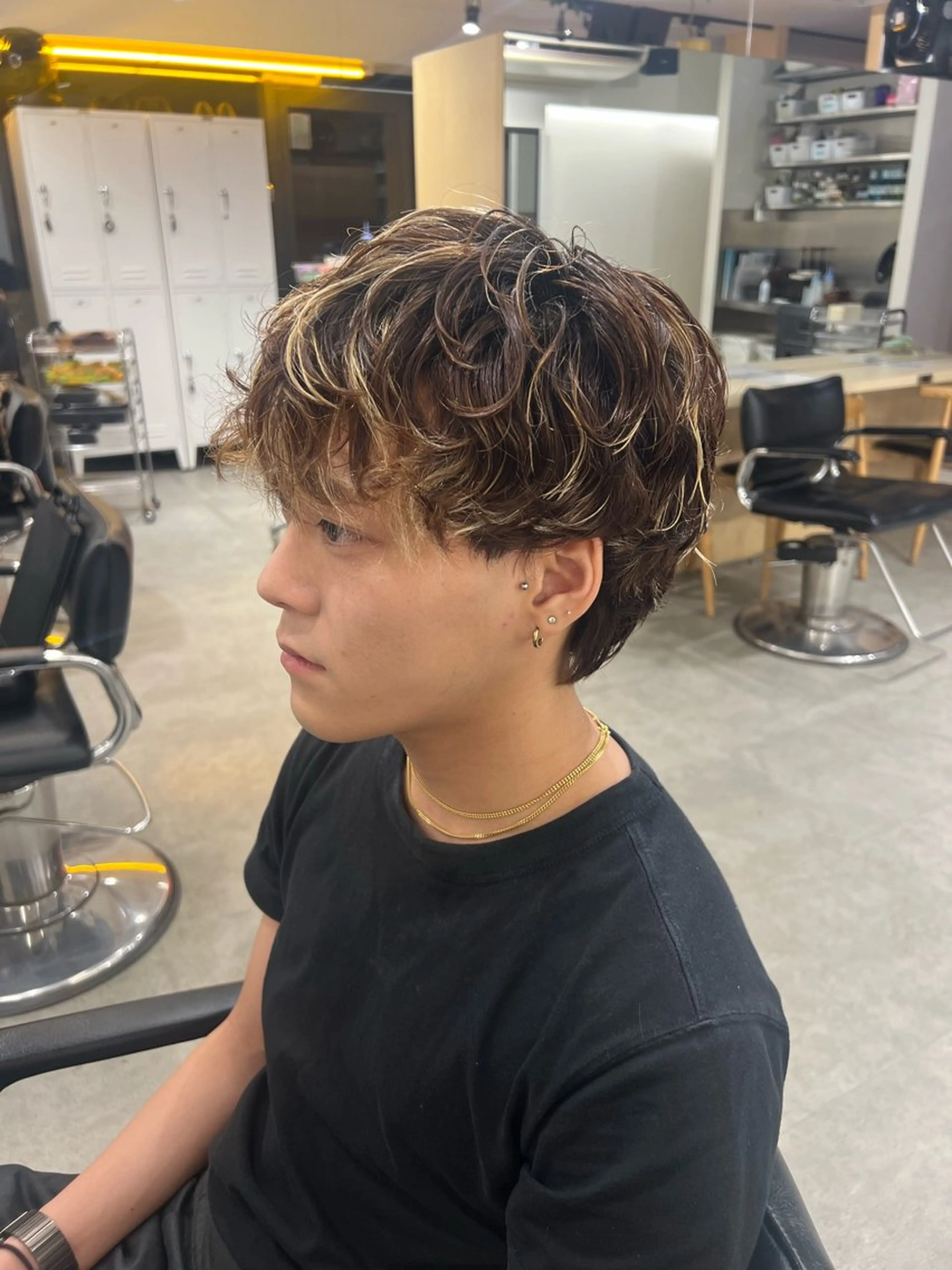 パーマ メンズ fifth PARK所属・fifth PARK HIN★T★のヘアスタイル