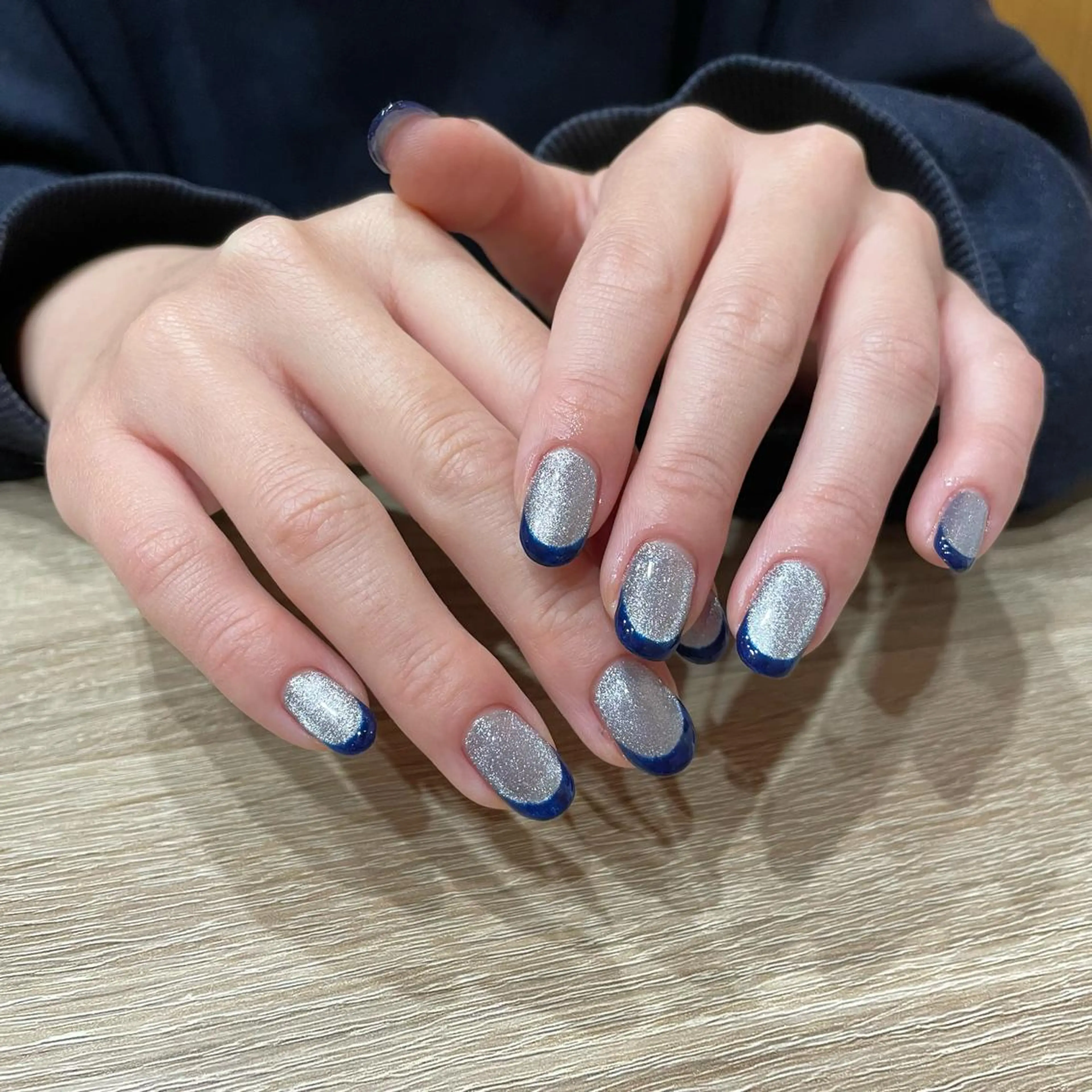 ネイル マグネットネイル ミラーネイル ハンドネイル liberté所属・liberté🫧 新小岩のネイルデザイン