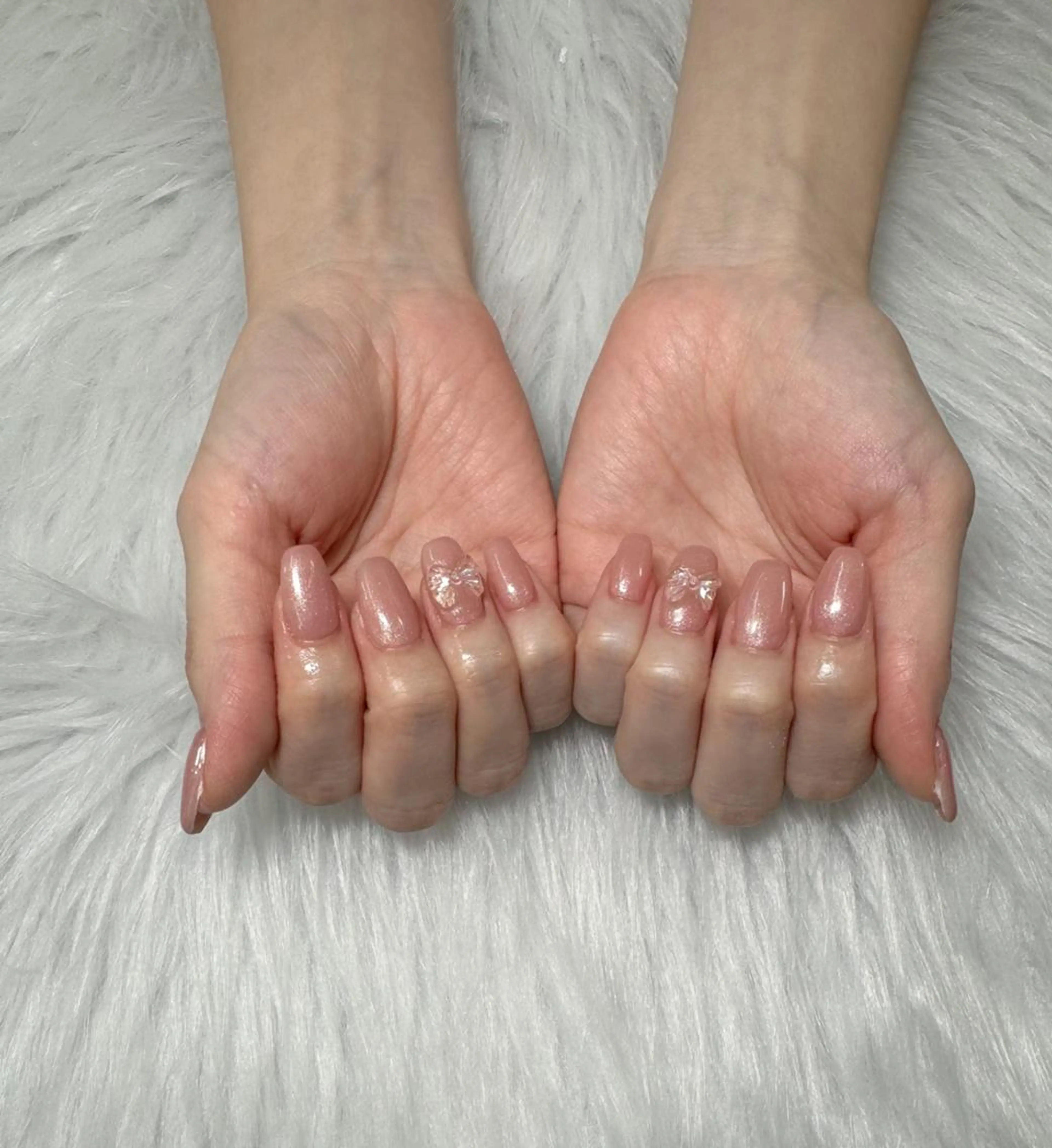 ネイル グラデーション ラメ(グリッター) ラメグラデーション ワンカラーネイル E nail ネイリストのネイルデザイン