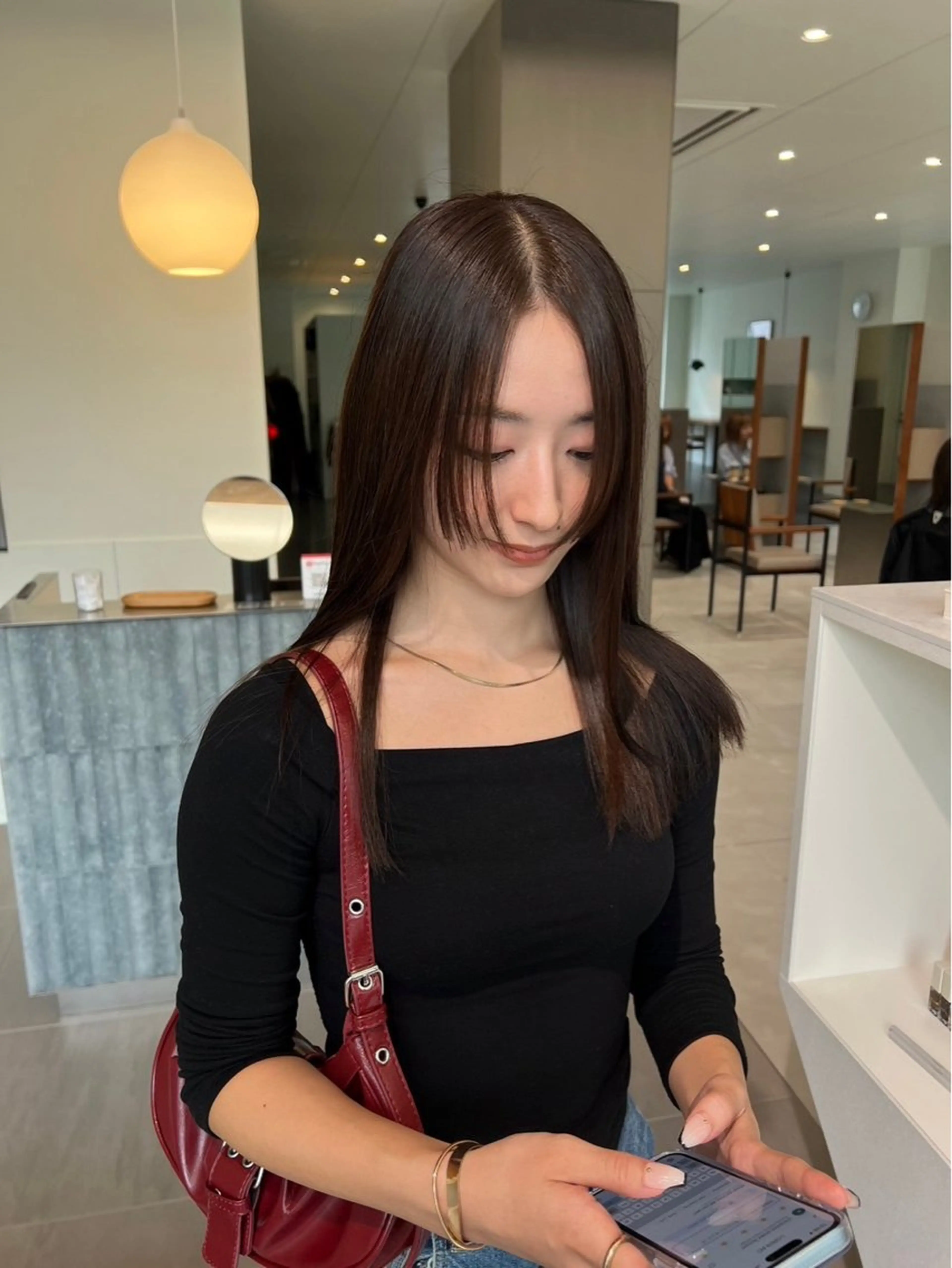 ロング カラー 透けるカラー🫧 Memi🎀のヘアスタイル