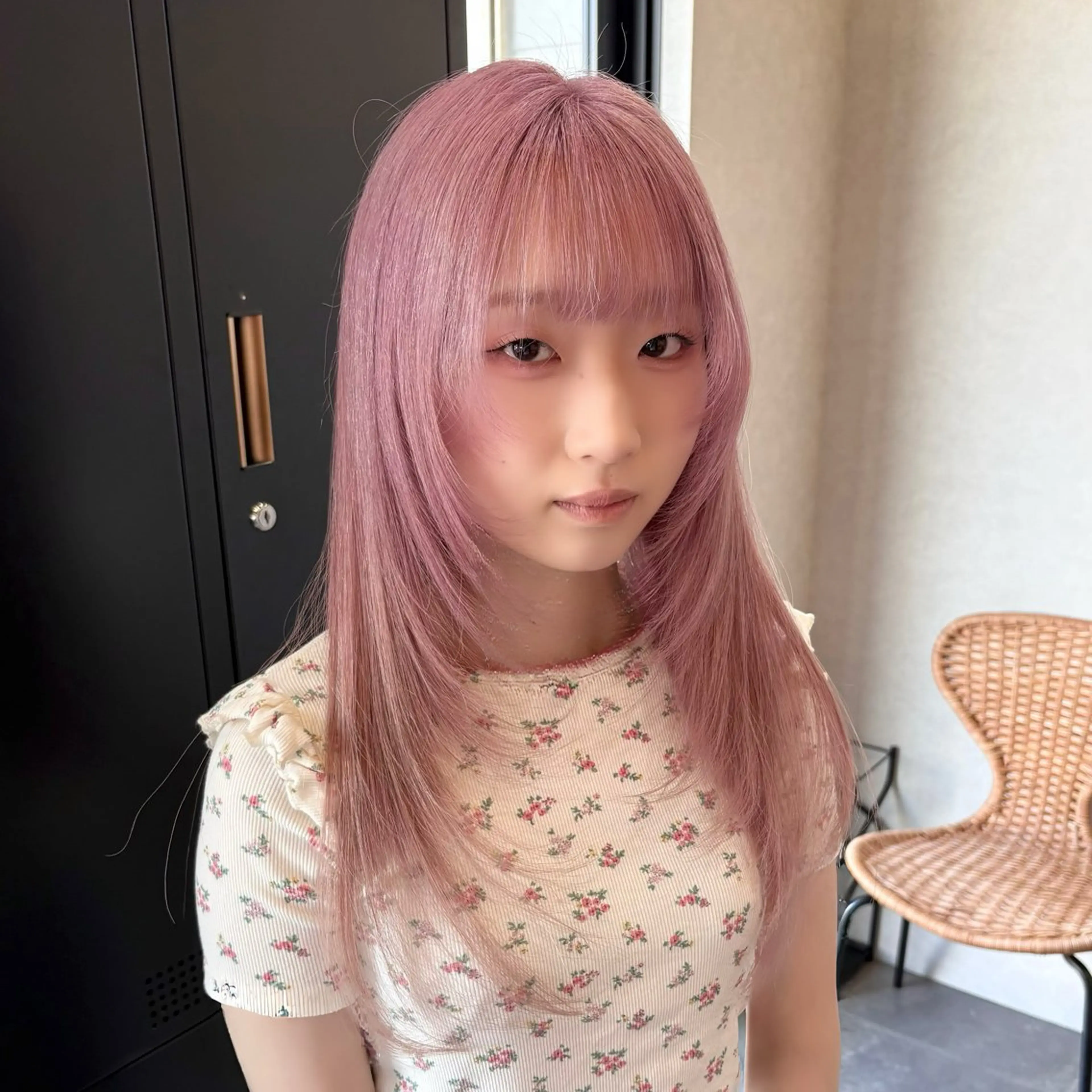 Wカラー+4stepトリートメントの写真