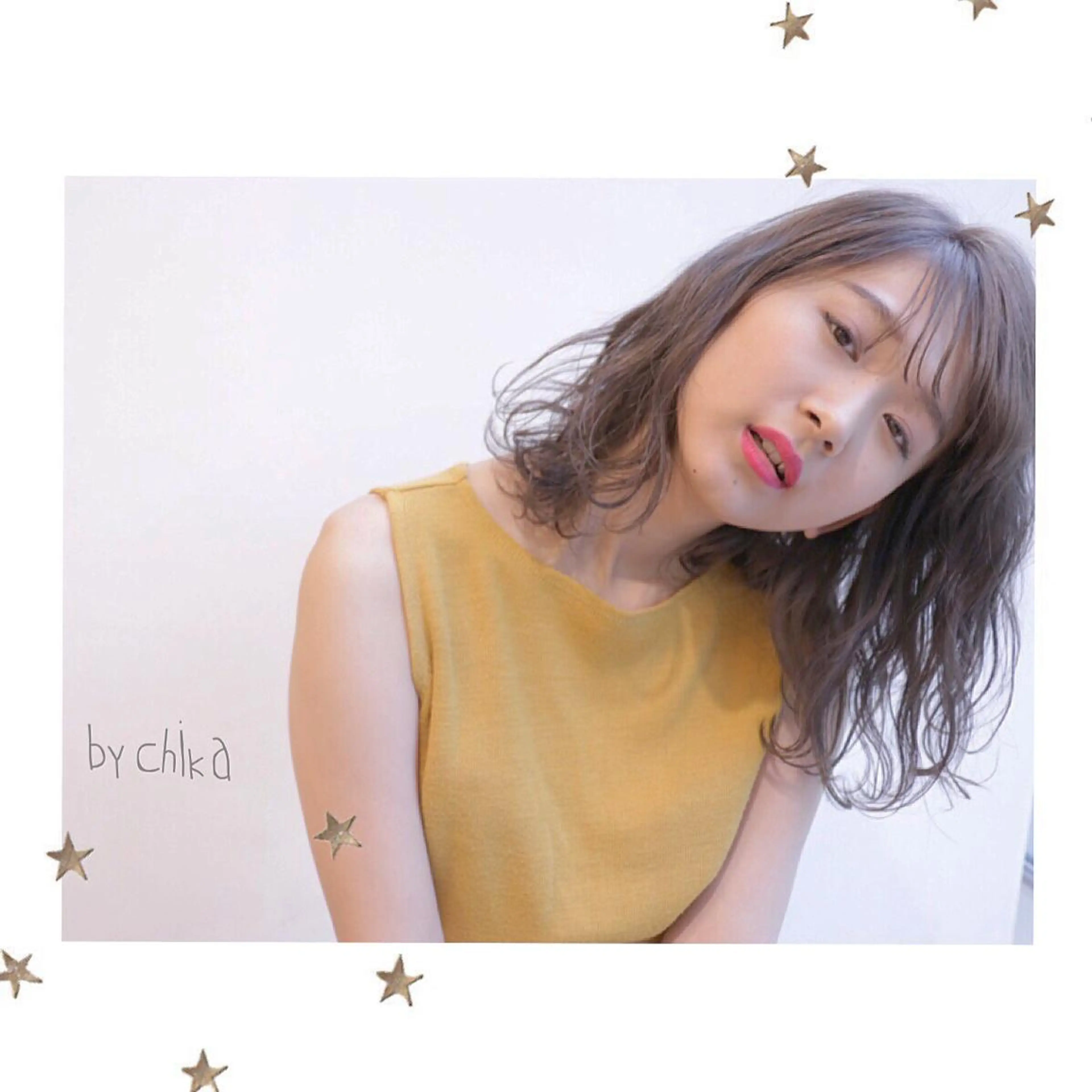 ミディアム salon AKIRA所属・市川 千夏のヘアスタイル