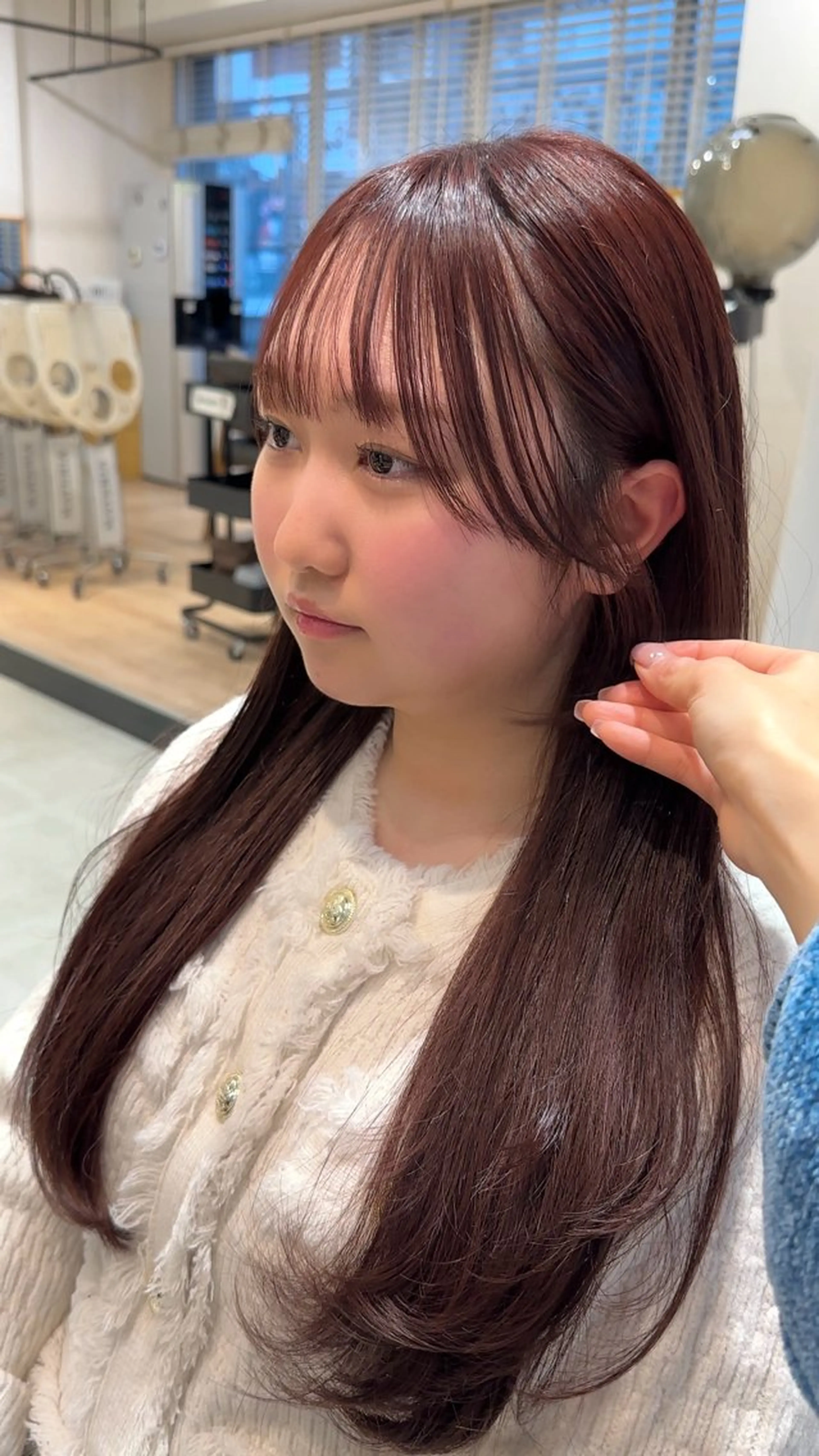 ロング カラー VIEW BLUE所属・レイヤー/顔まわり /亀戸錦糸町/なつきのヘアスタイル