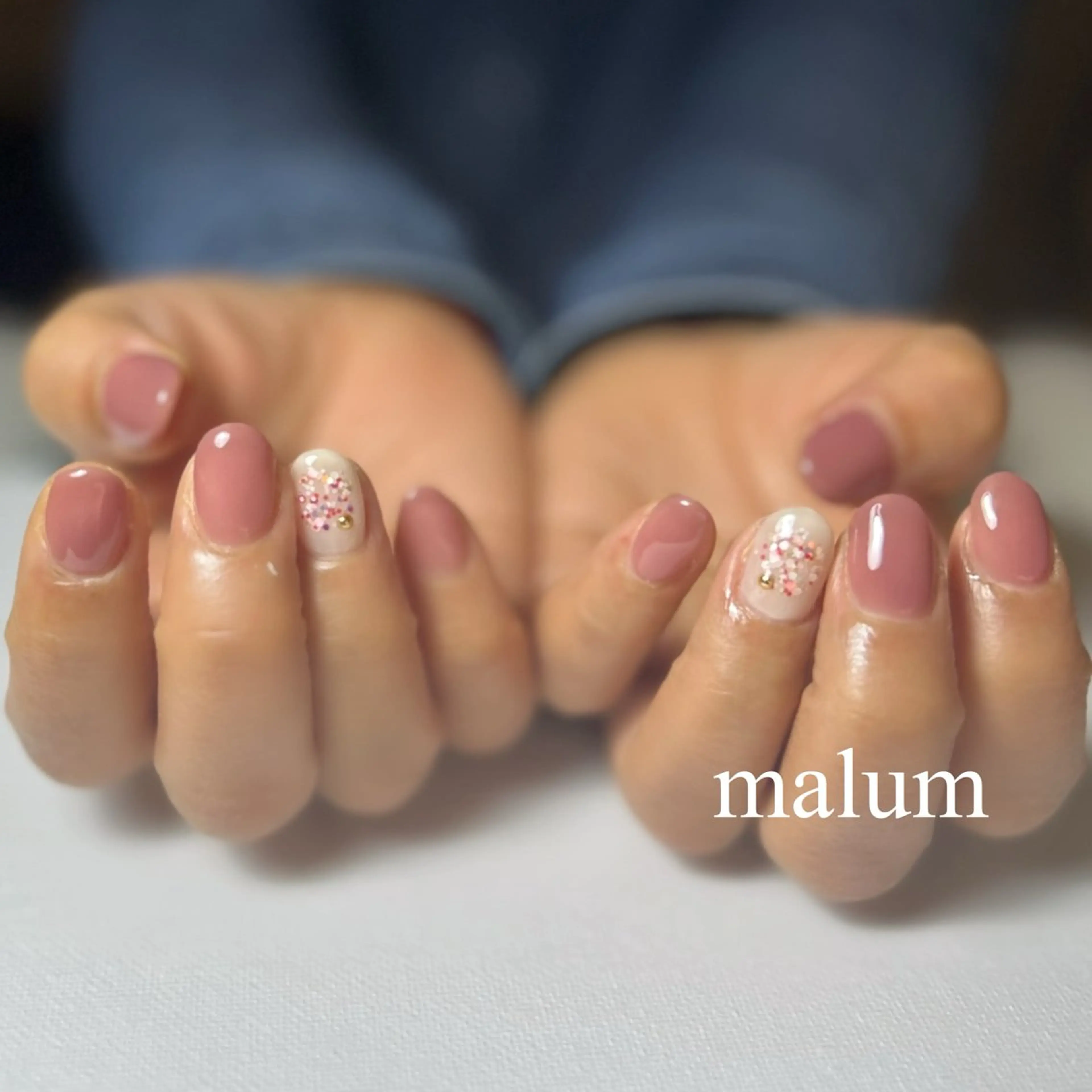 ネイル ハンドネイル malum nailのネイルデザイン