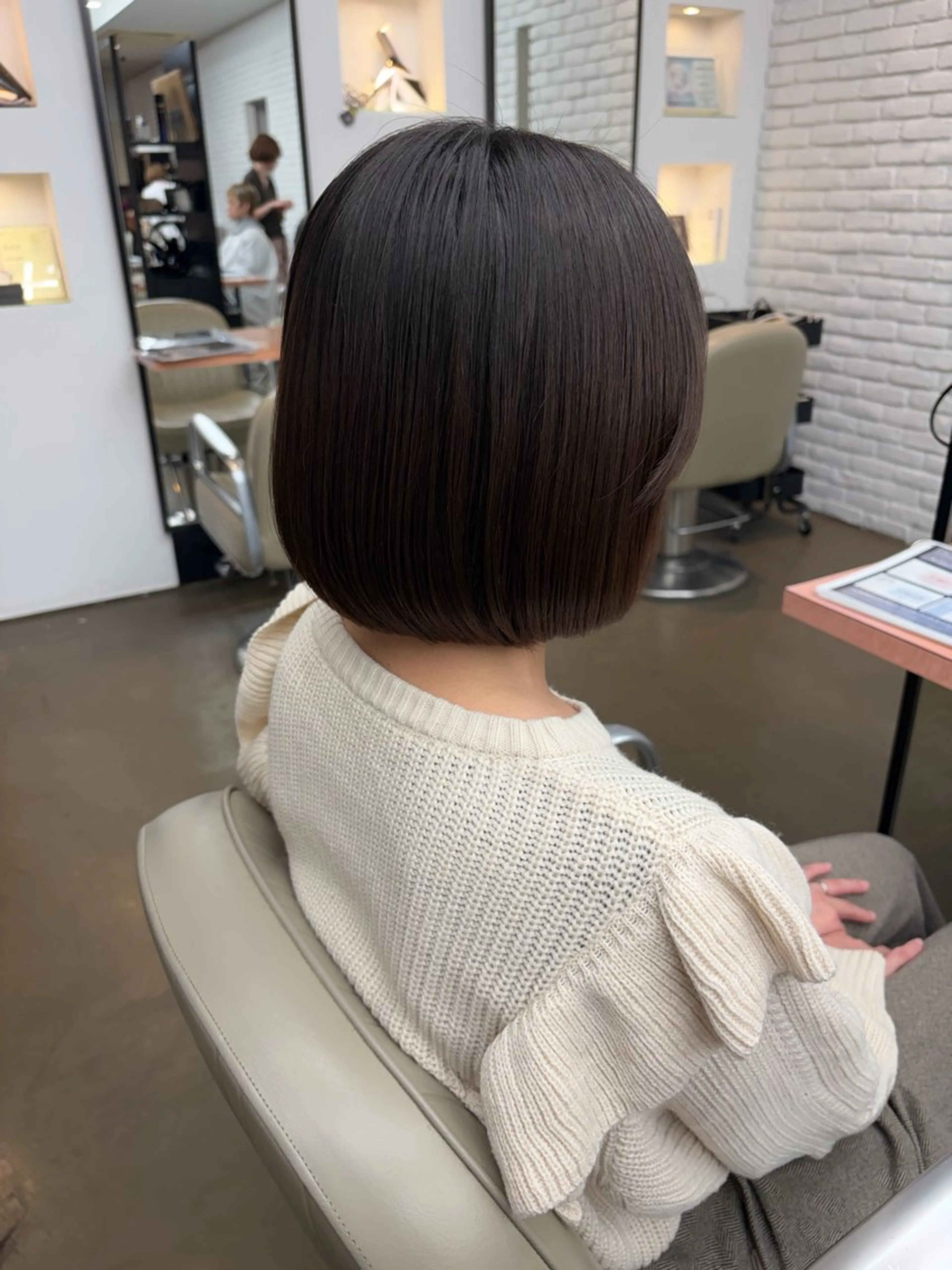 ショート ボブ DIFINOaoyama所属・Ayaka/ボブ/ 透明感カラー/表参道のヘアスタイル