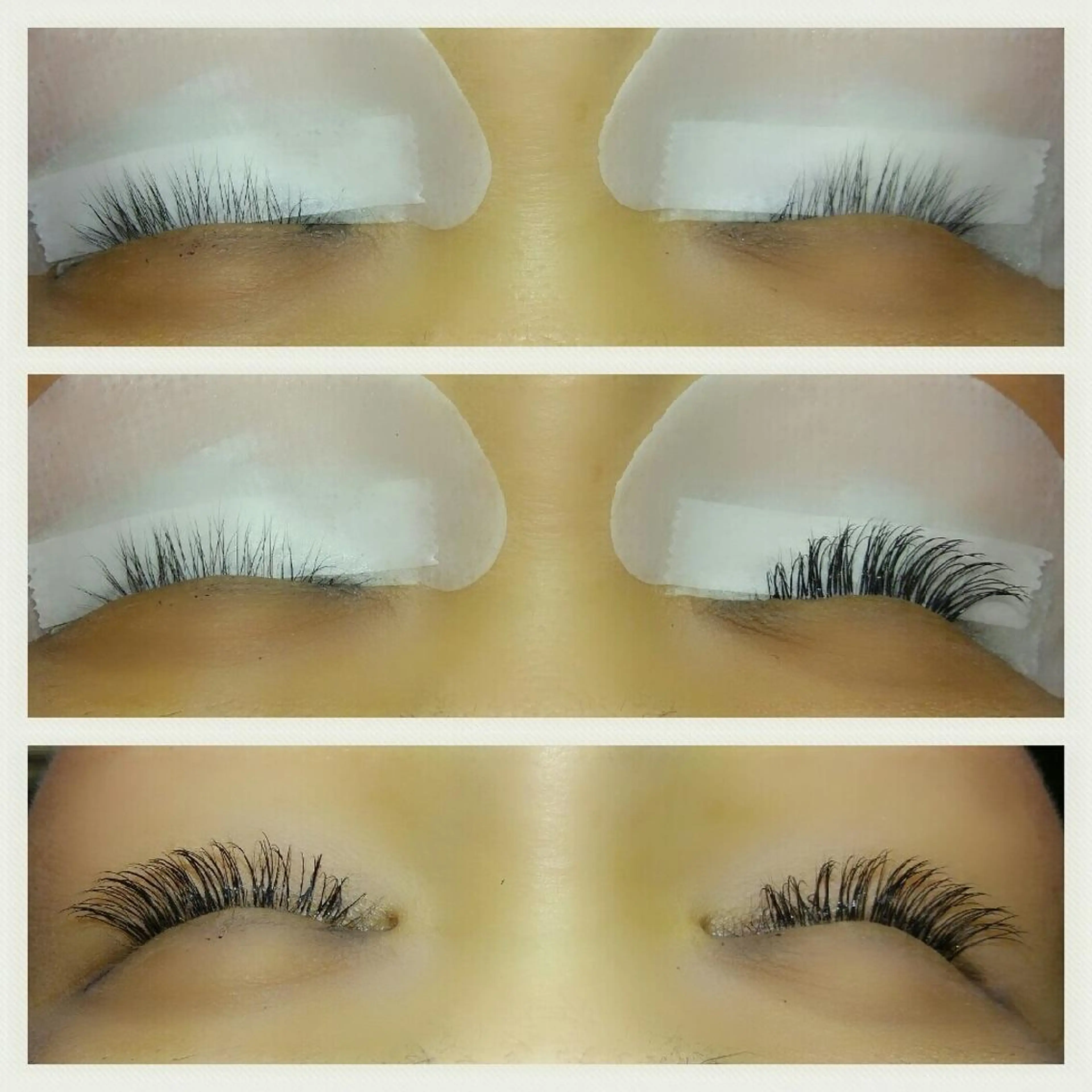 マツエク・マツパ Dカール Rouge ・ K  　のマツエク・マツパデザイン