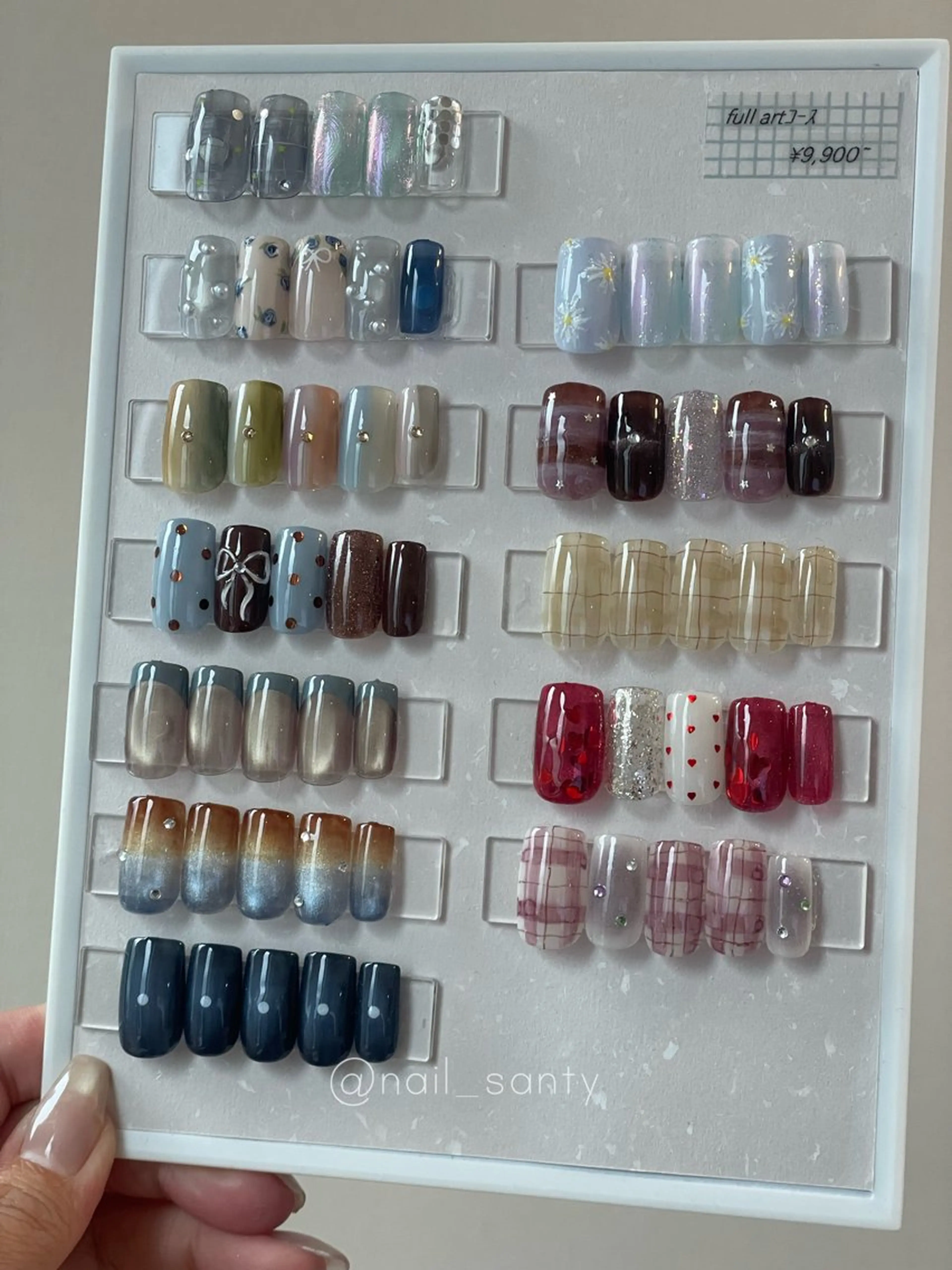 ネイル ハンドネイル Nailsalon Santy.のネイルデザイン