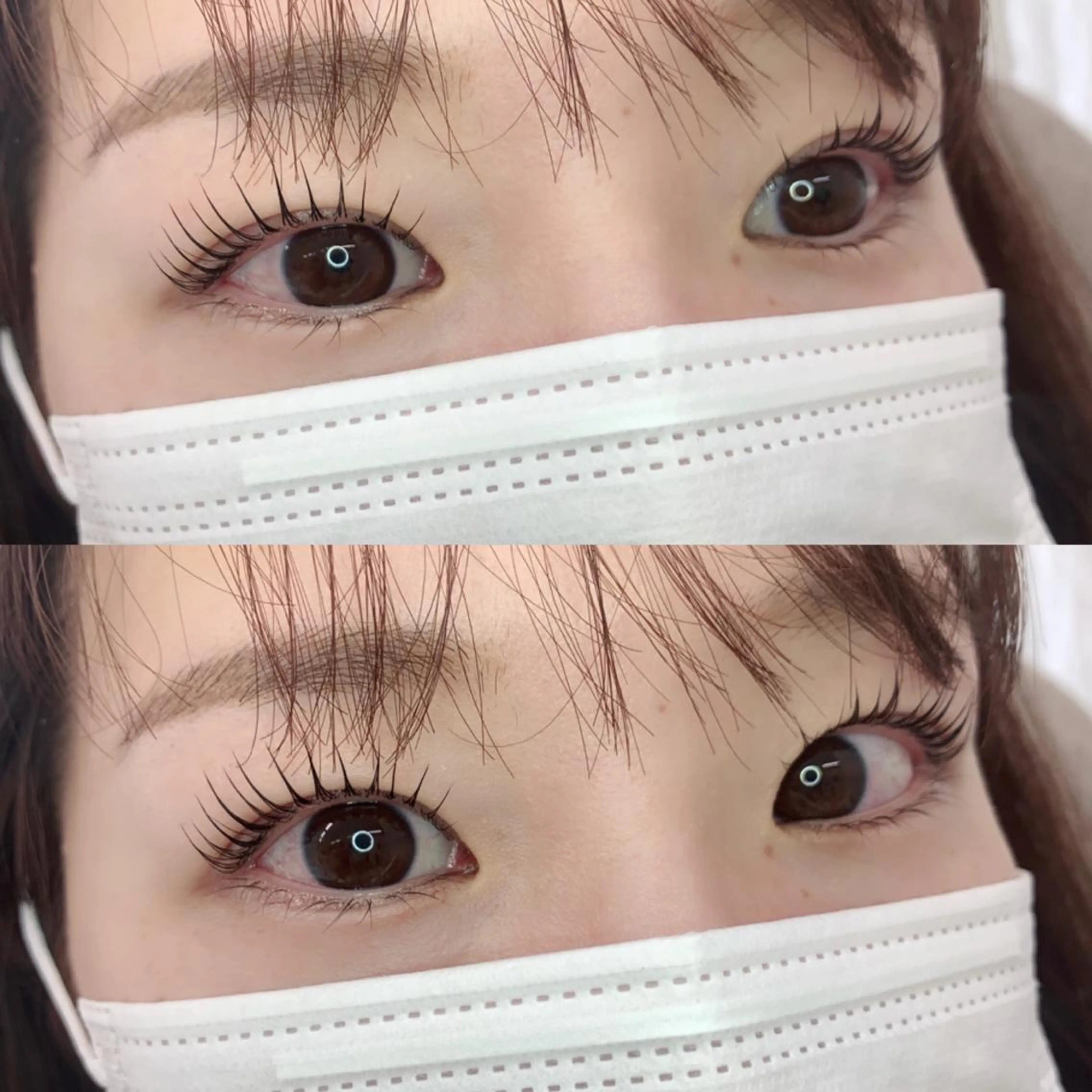 マツエク・マツパ パリジェンヌラッシュリフト kaori eyelashのマツエク・マツパデザイン