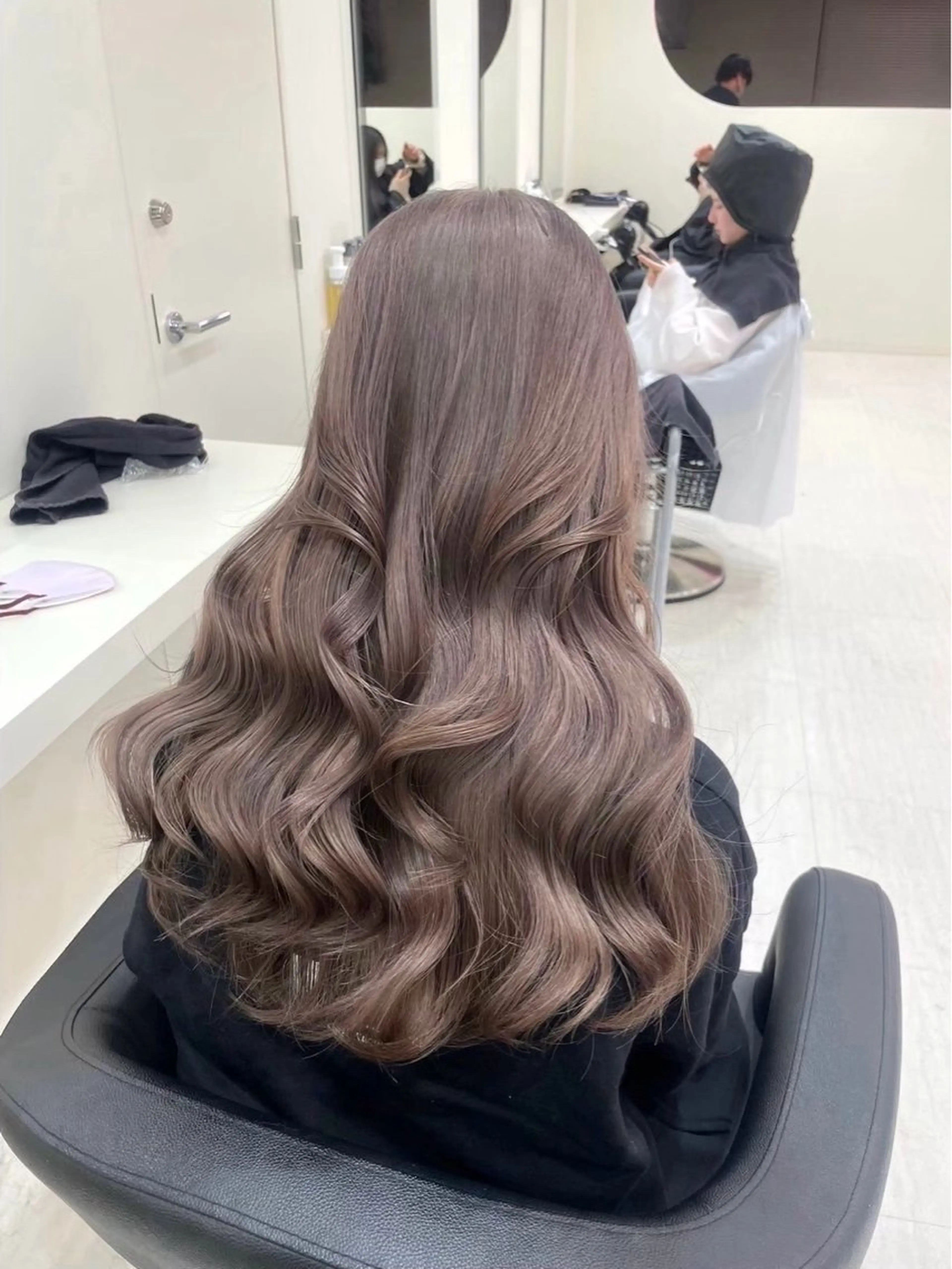 ロング カラー ヘアアレンジ 💘Risa💘/ミ ルクティ/ハイトーンのヘアスタイル