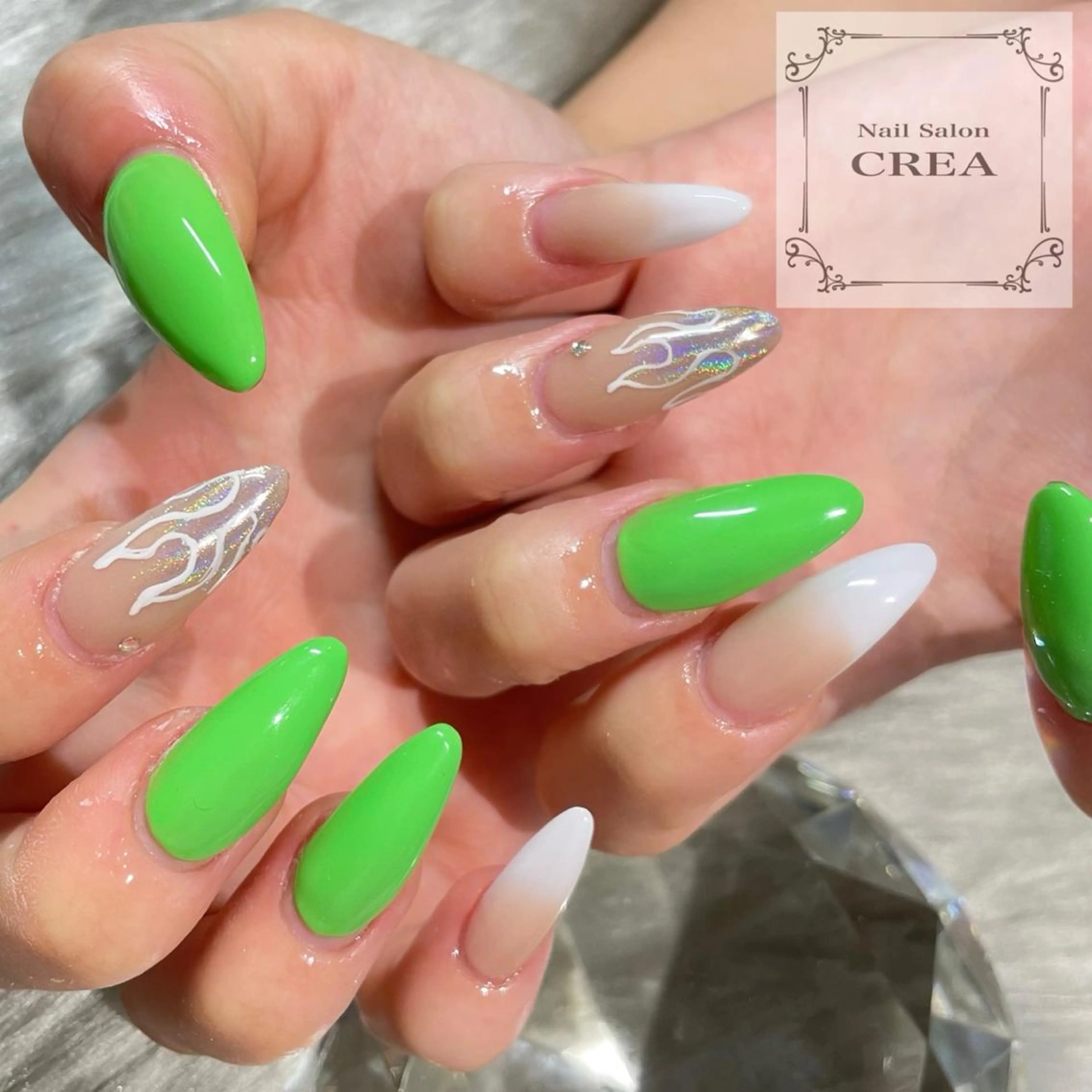 ネイル ハンドネイル NailSalon CREAのネイルデザイン