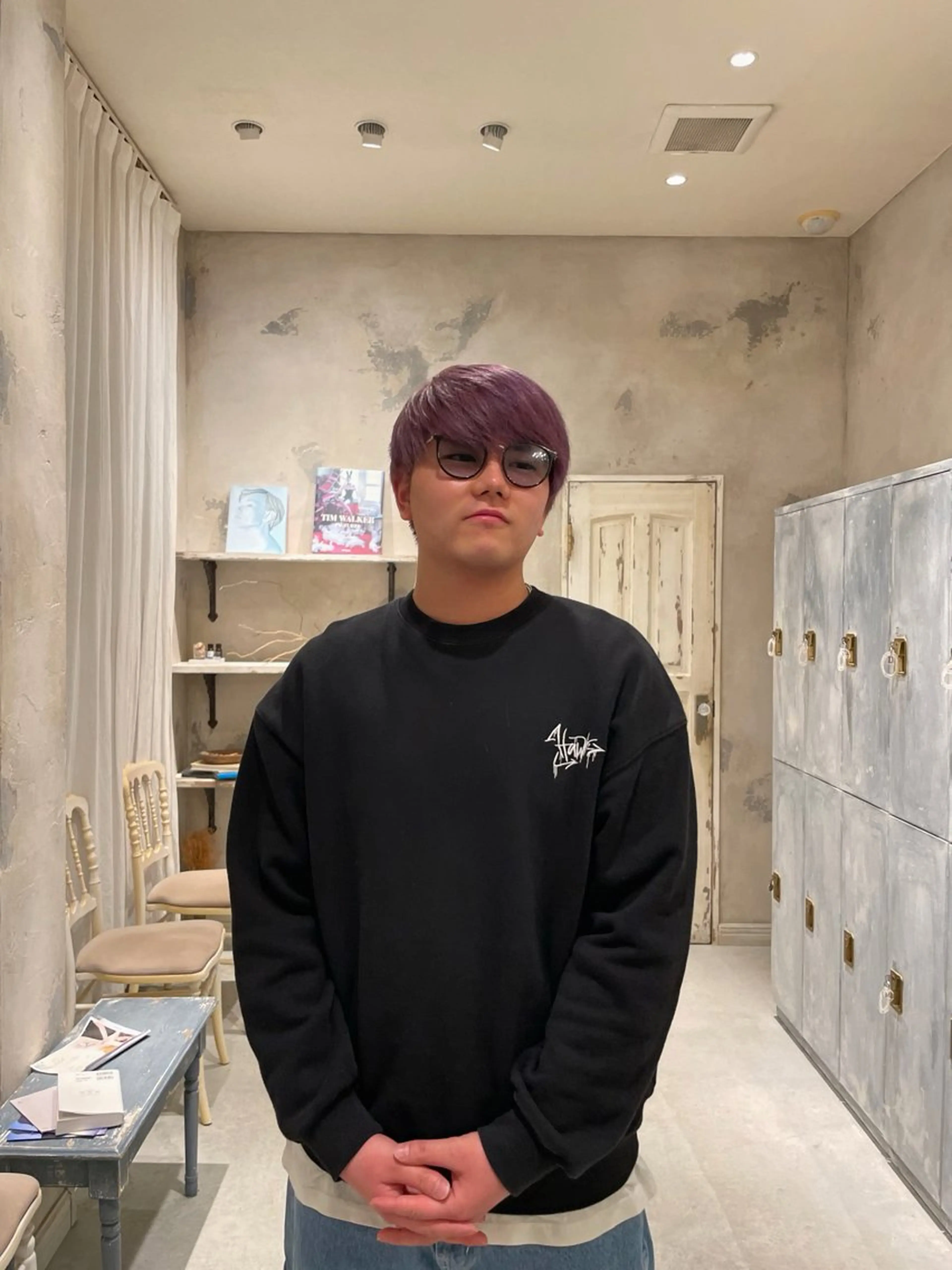 カラー なかやま れいかのヘアスタイル