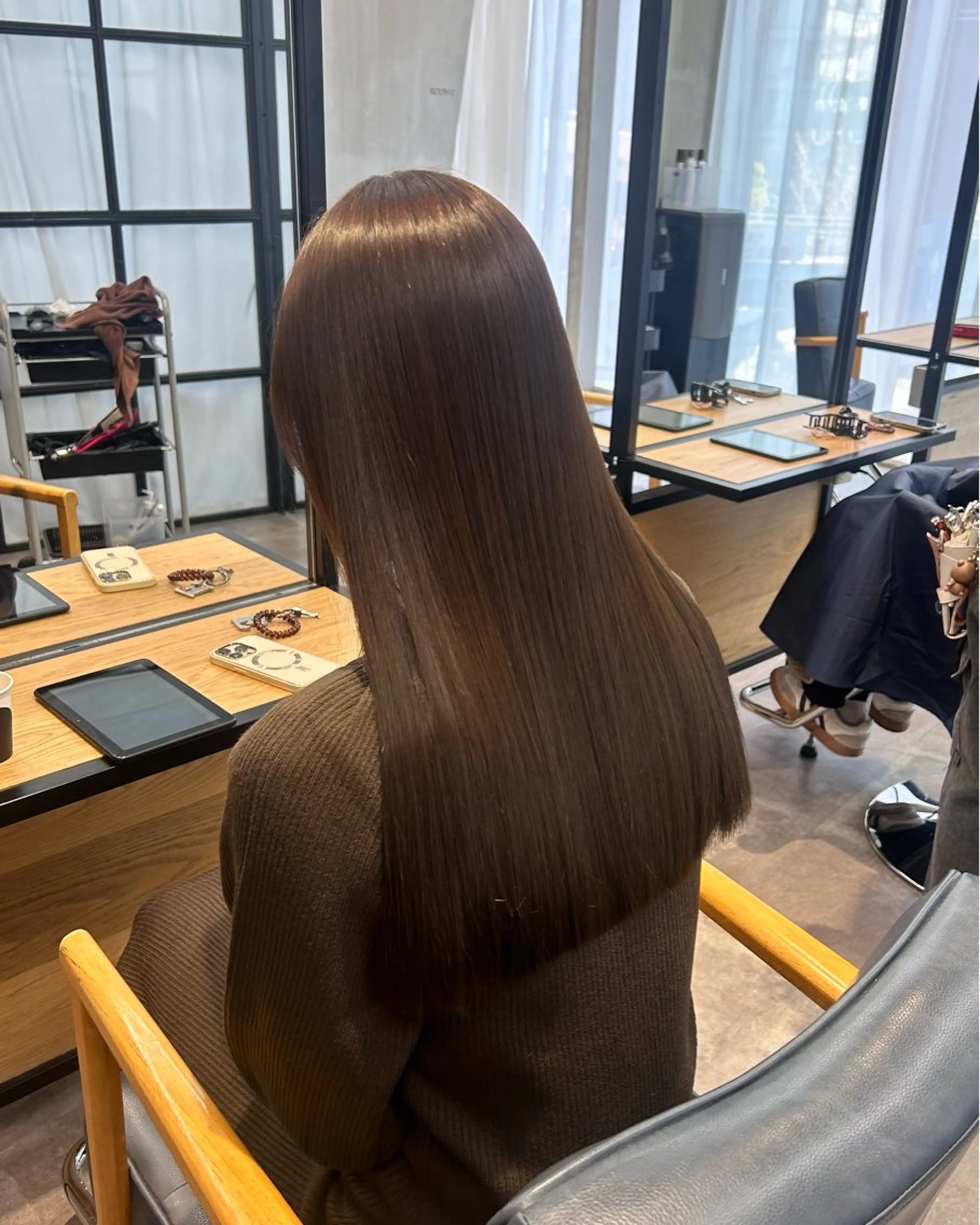 ロング カラー 韓国×髪質改善カラー 💎hinaのヘアスタイル