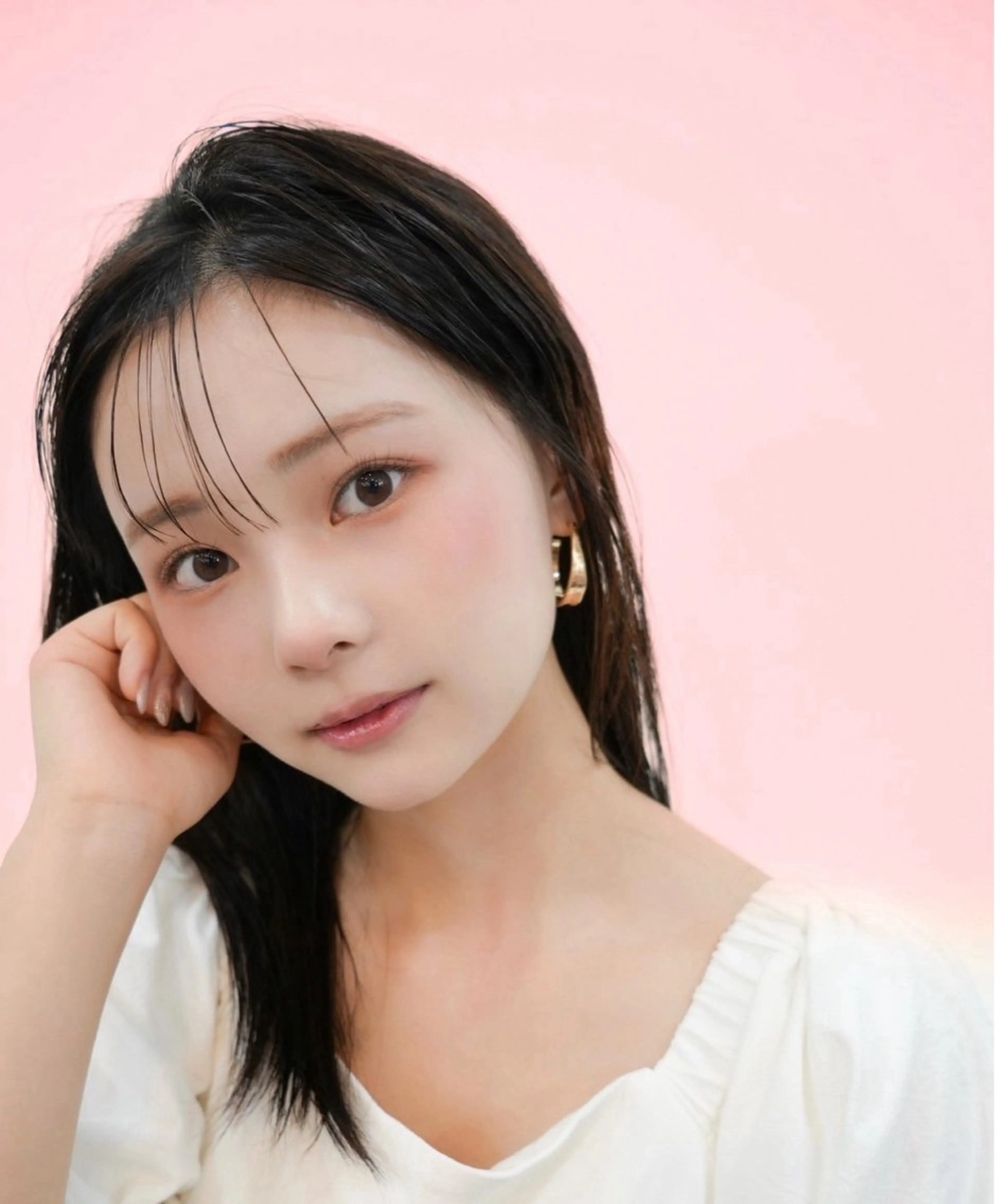 ミディアム KEIGO/ ブリーチ、矯正特化のヘアスタイル