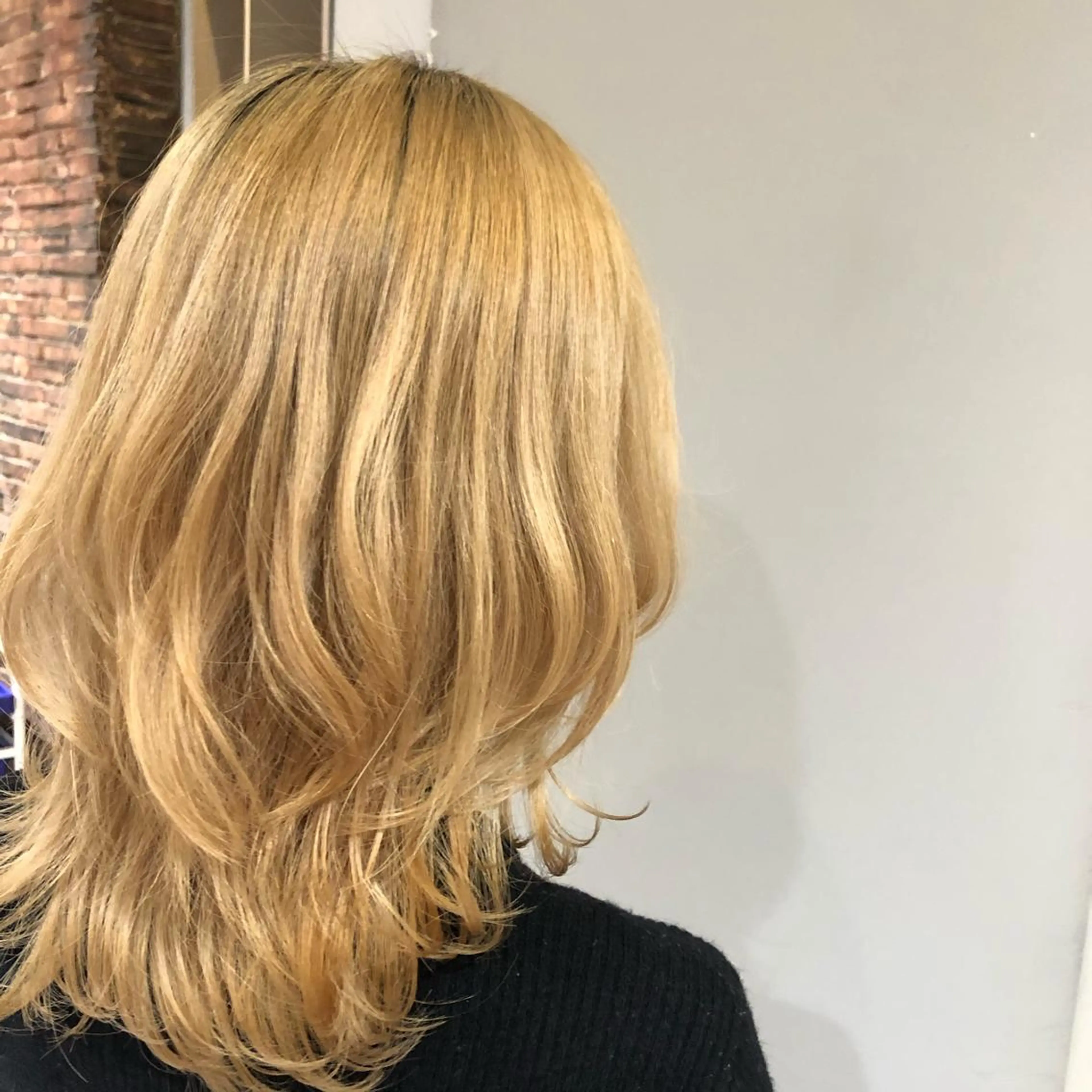 ミディアム 伸ばしかけ 心斎橋🤍inity KIKOのヘアスタイル