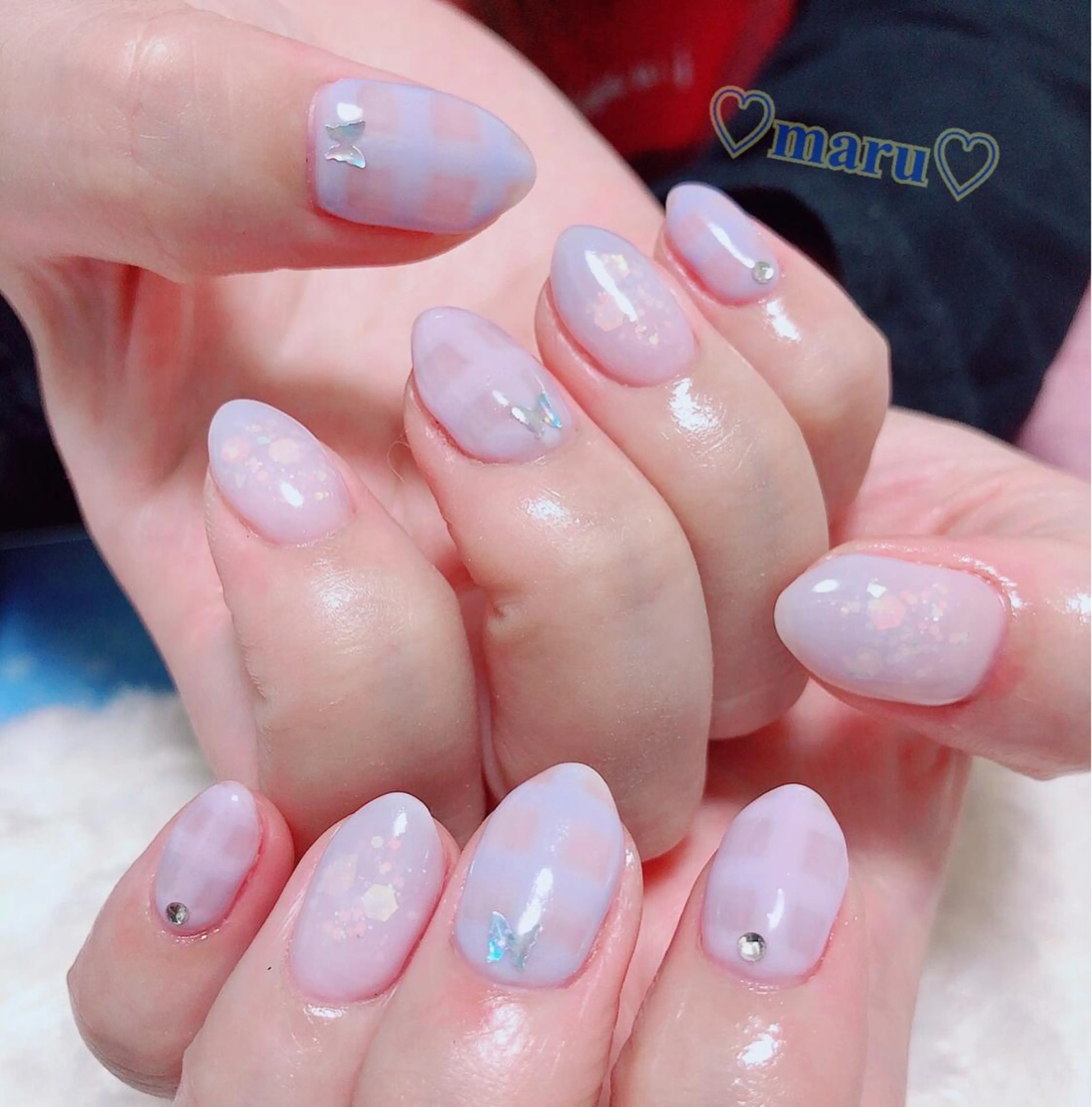 ネイル ハンドネイル フットネイル まるみ ♡のネイルデザイン