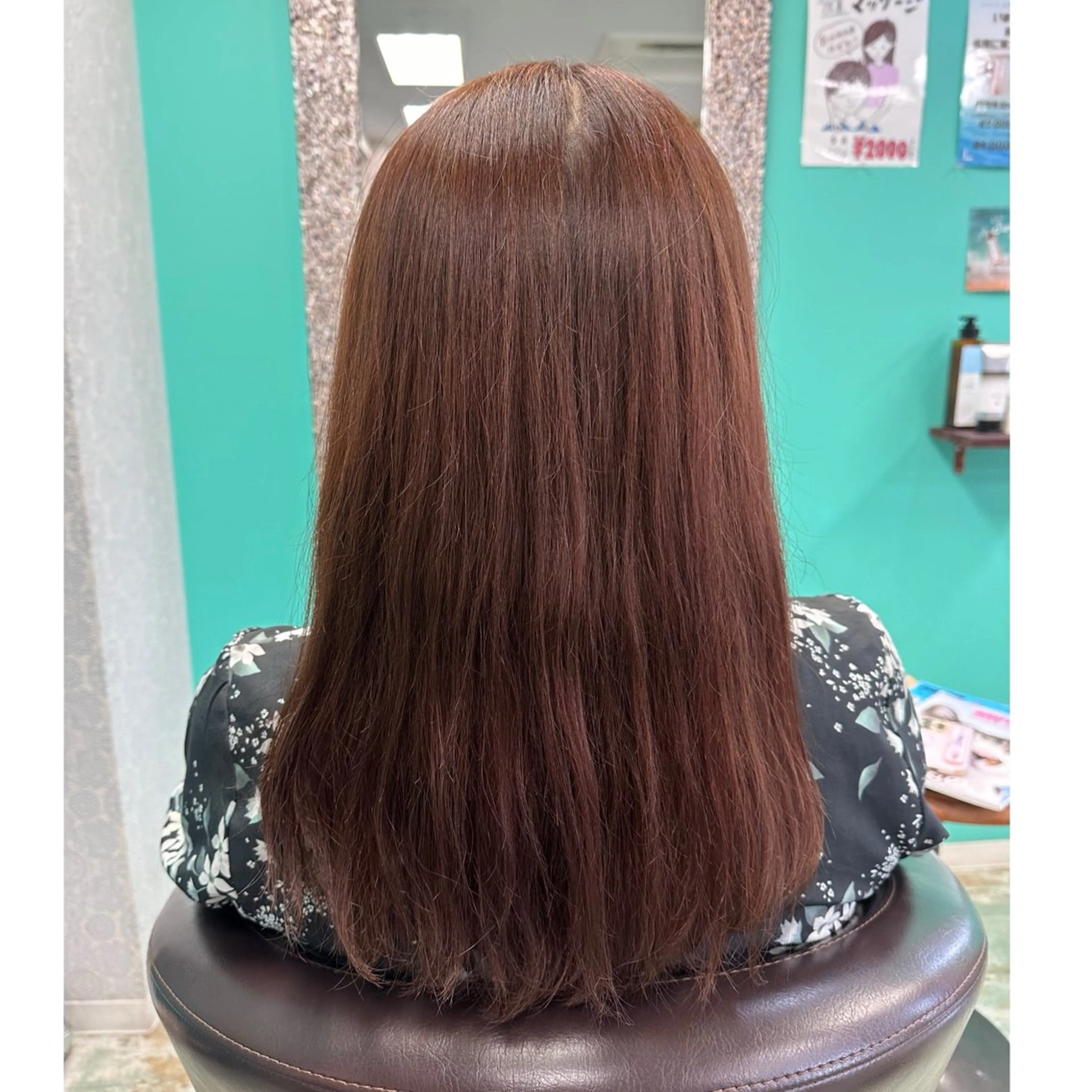 セミロング Fun hair make所属・三原 友美のヘアスタイル