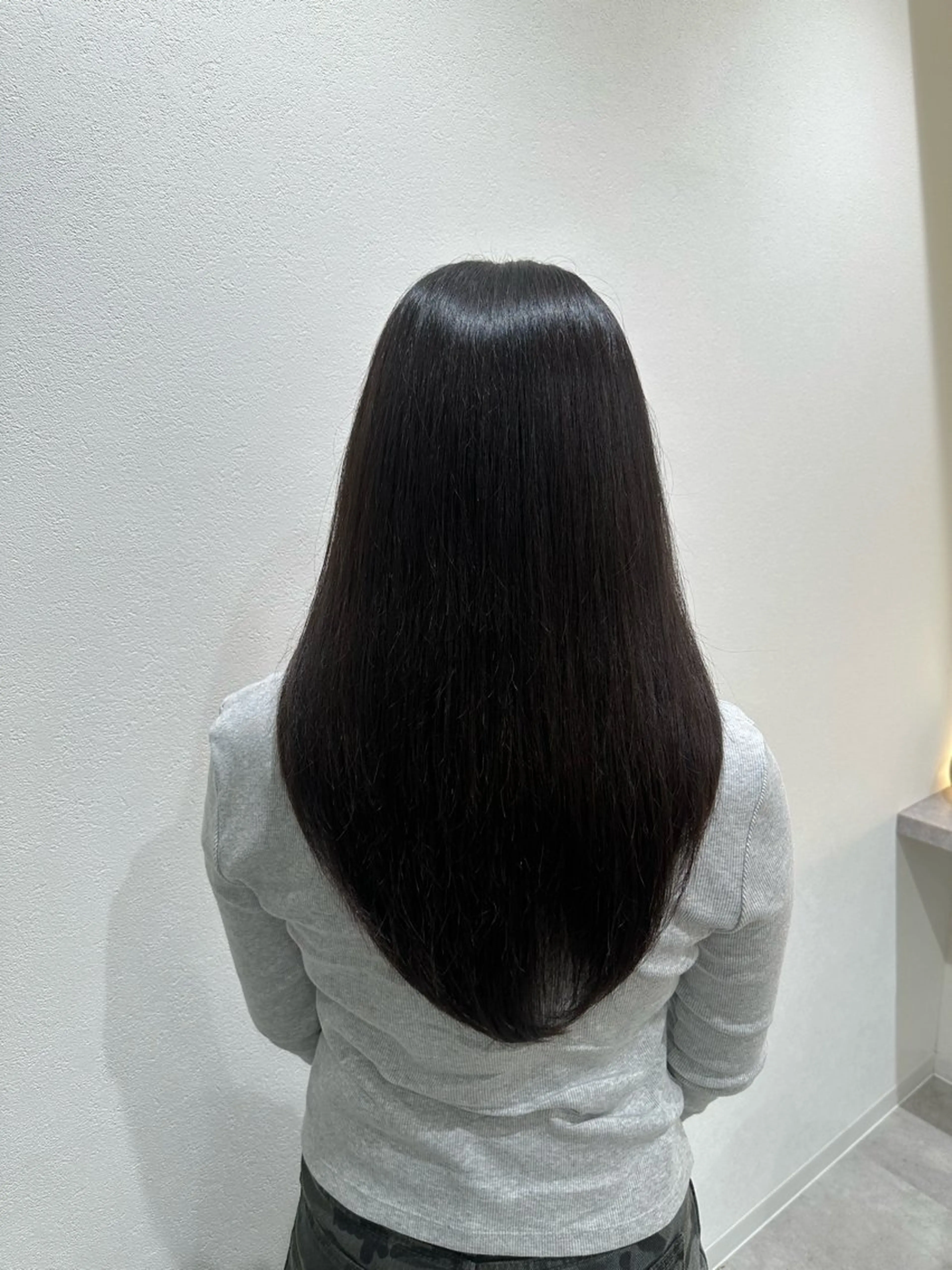 髪質改善ストレートのみの写真