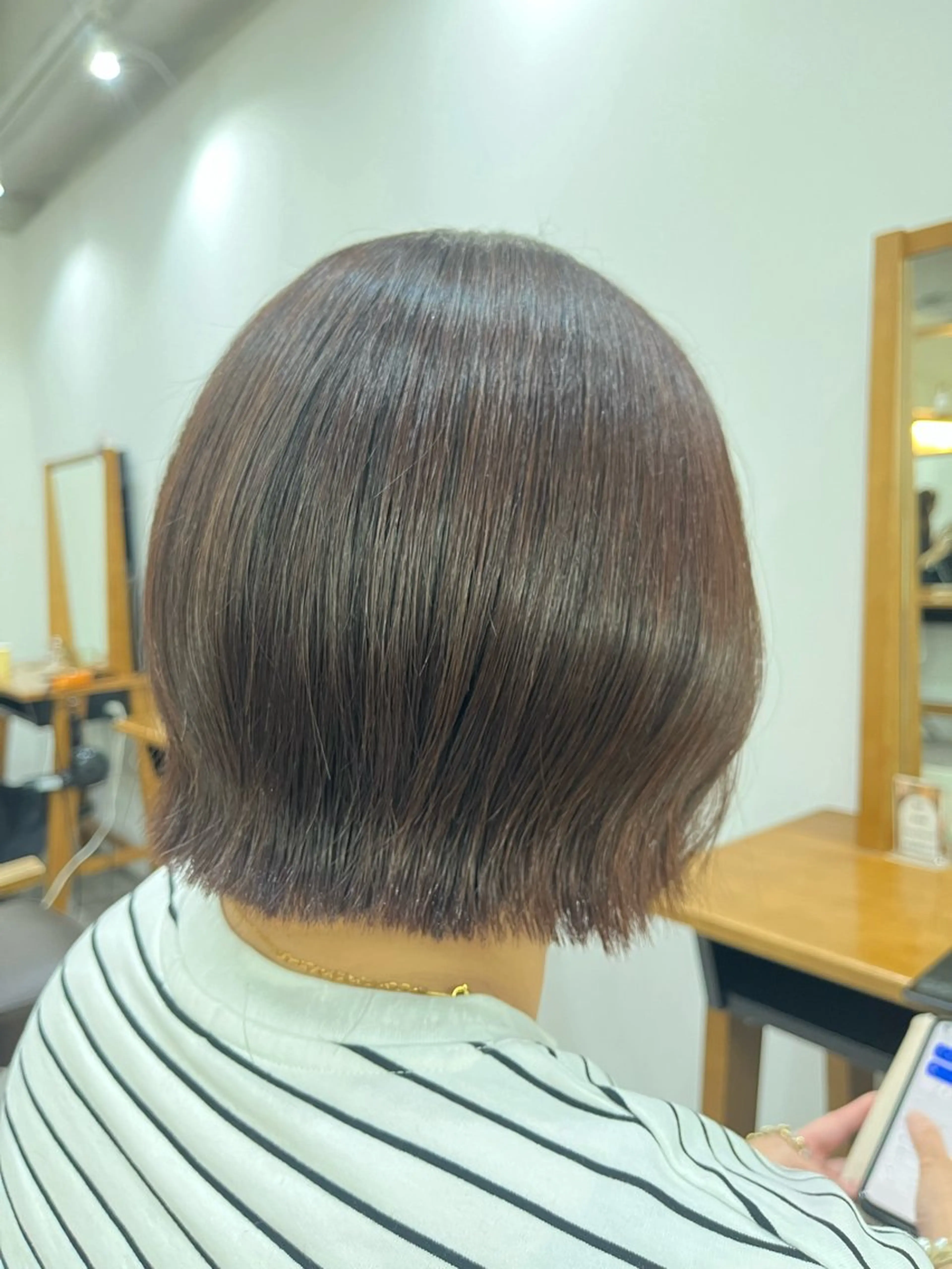 ✨2月限定メニュー✨ ワンカラー＋トリートメント(頭皮＆髪の毛を痛ませないトリートメント)の写真