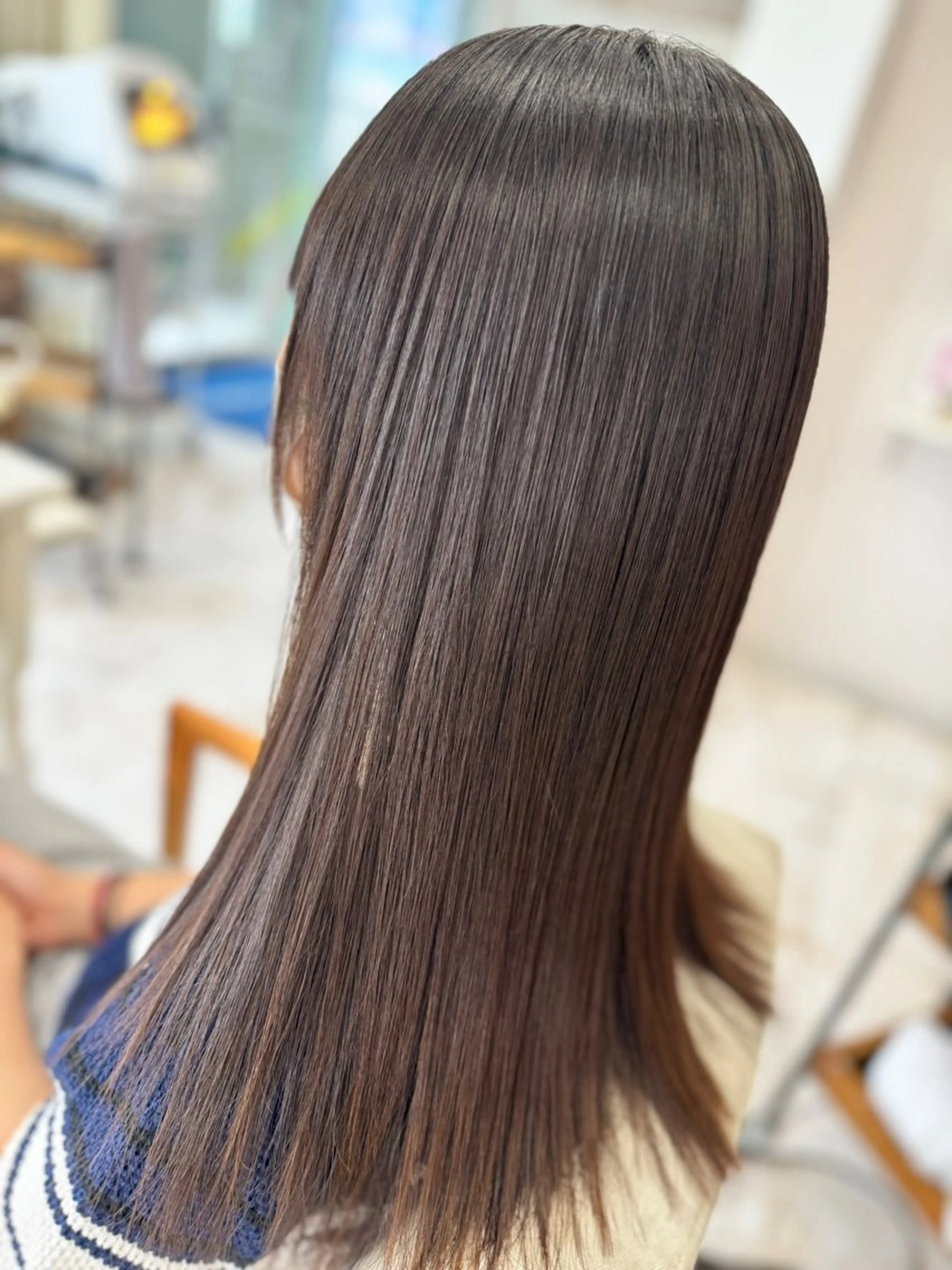 ロング パーマ ストレートパーマ 鈴木 将人のヘアスタイル