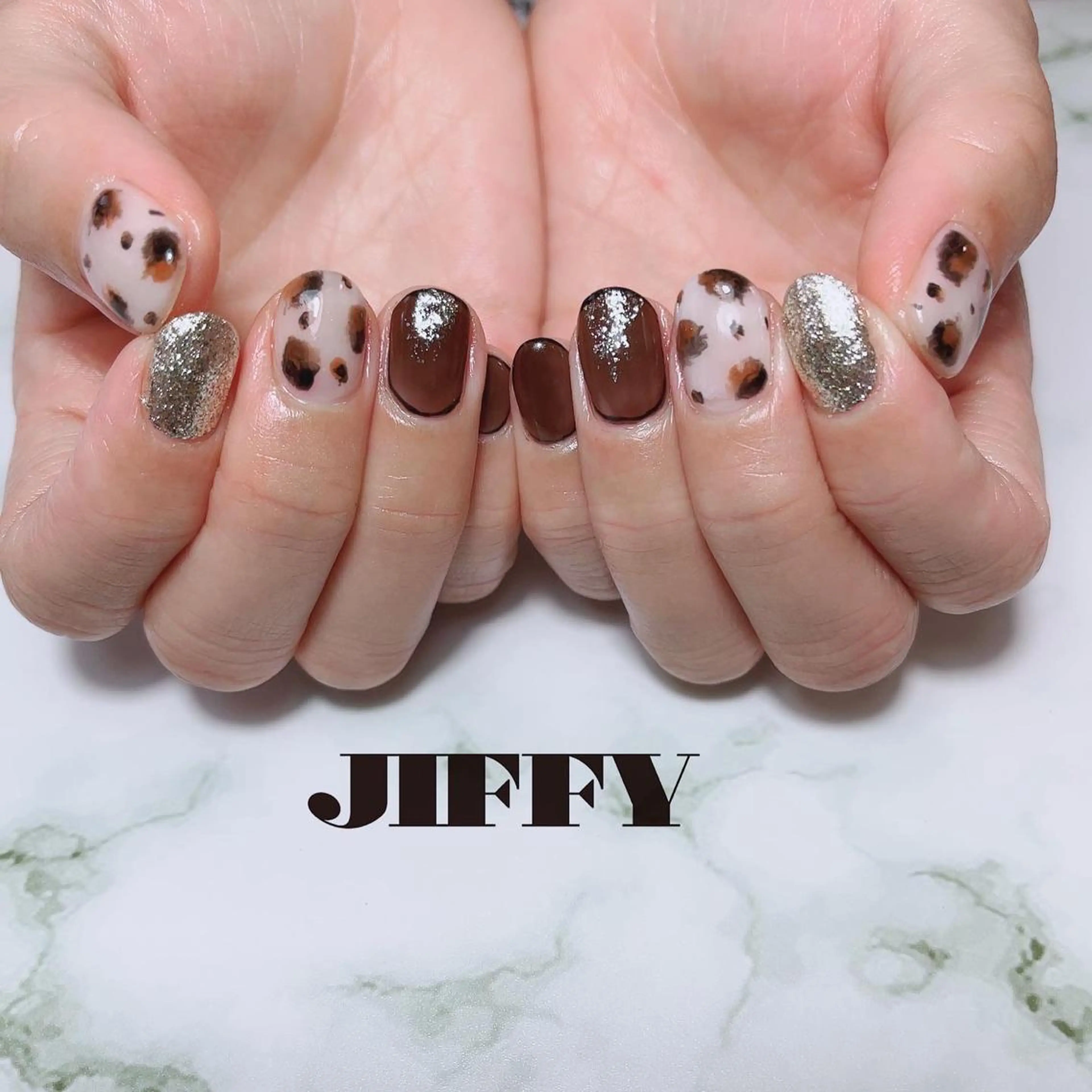 ネイル アニマル柄 JIFFY所属・JIFFY nailstudioのネイルデザイン