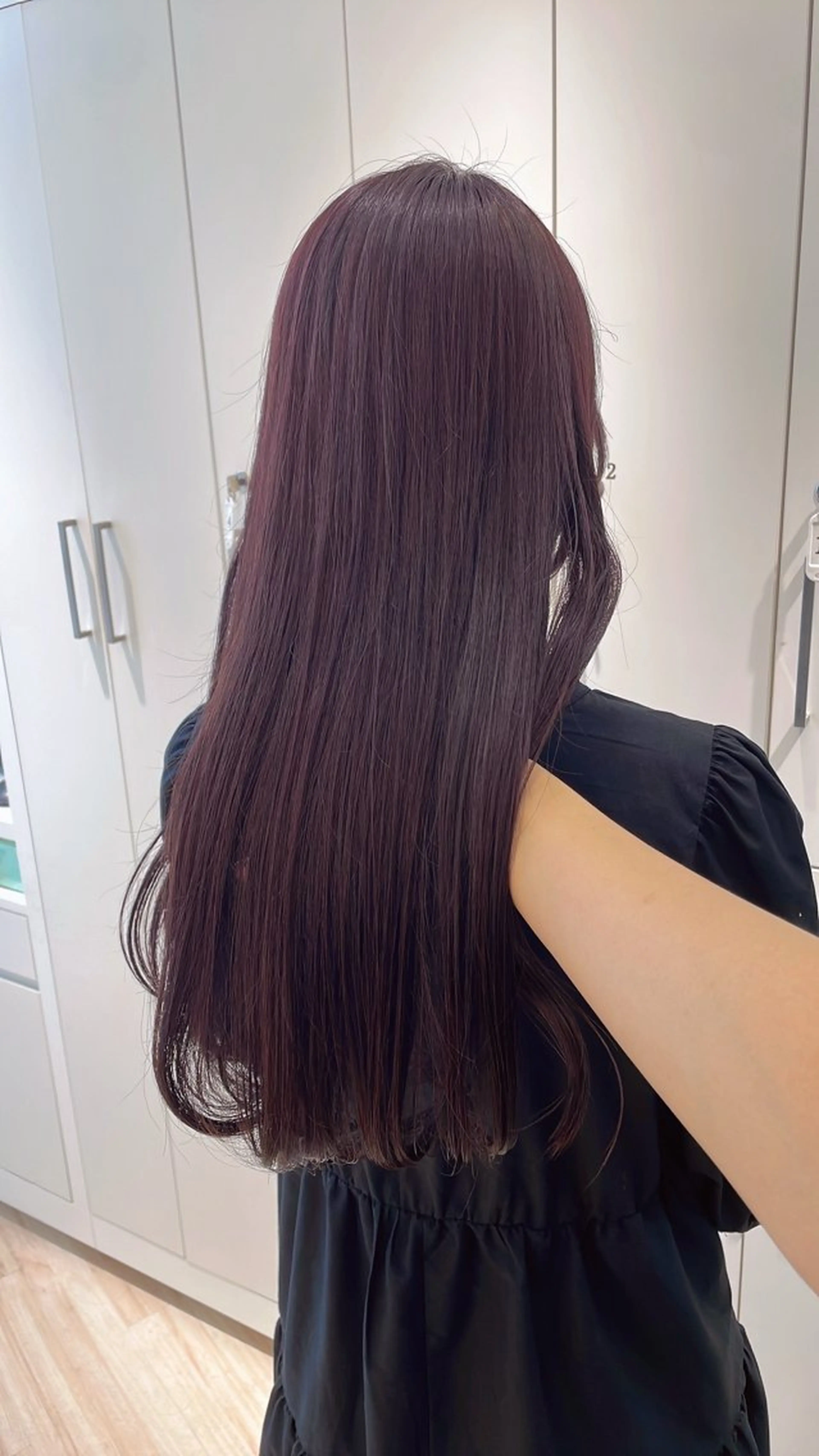 ロング カラー ヘアカラー Parve Mix 森 美遥🇰🇷🩶のヘアスタイル