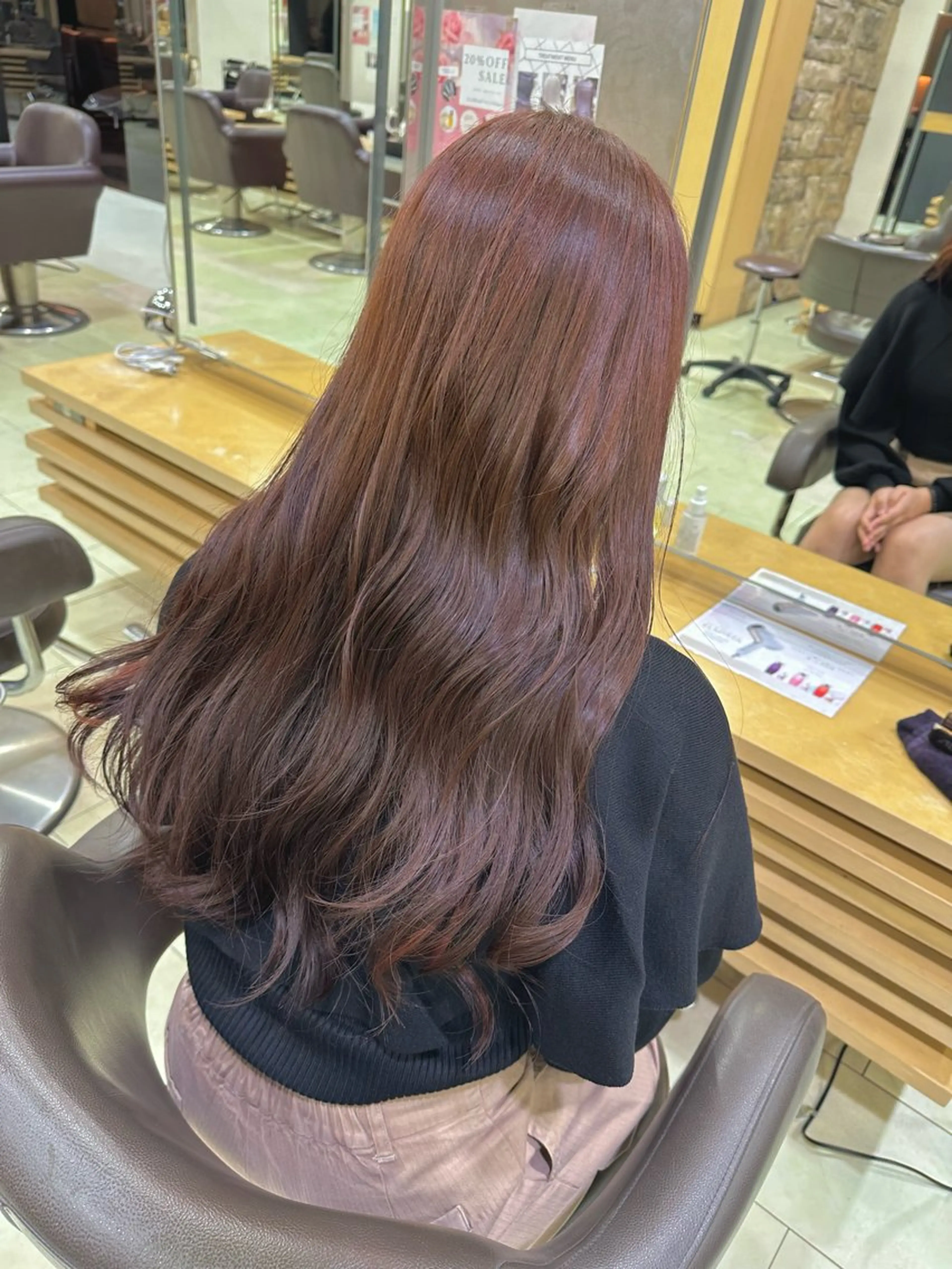 ロング カラー ヘアカラー トリートメント ヘッドスパ ヘアセット 🫧カット/パーマ /ネイル/かりん🫧のヘアスタイル