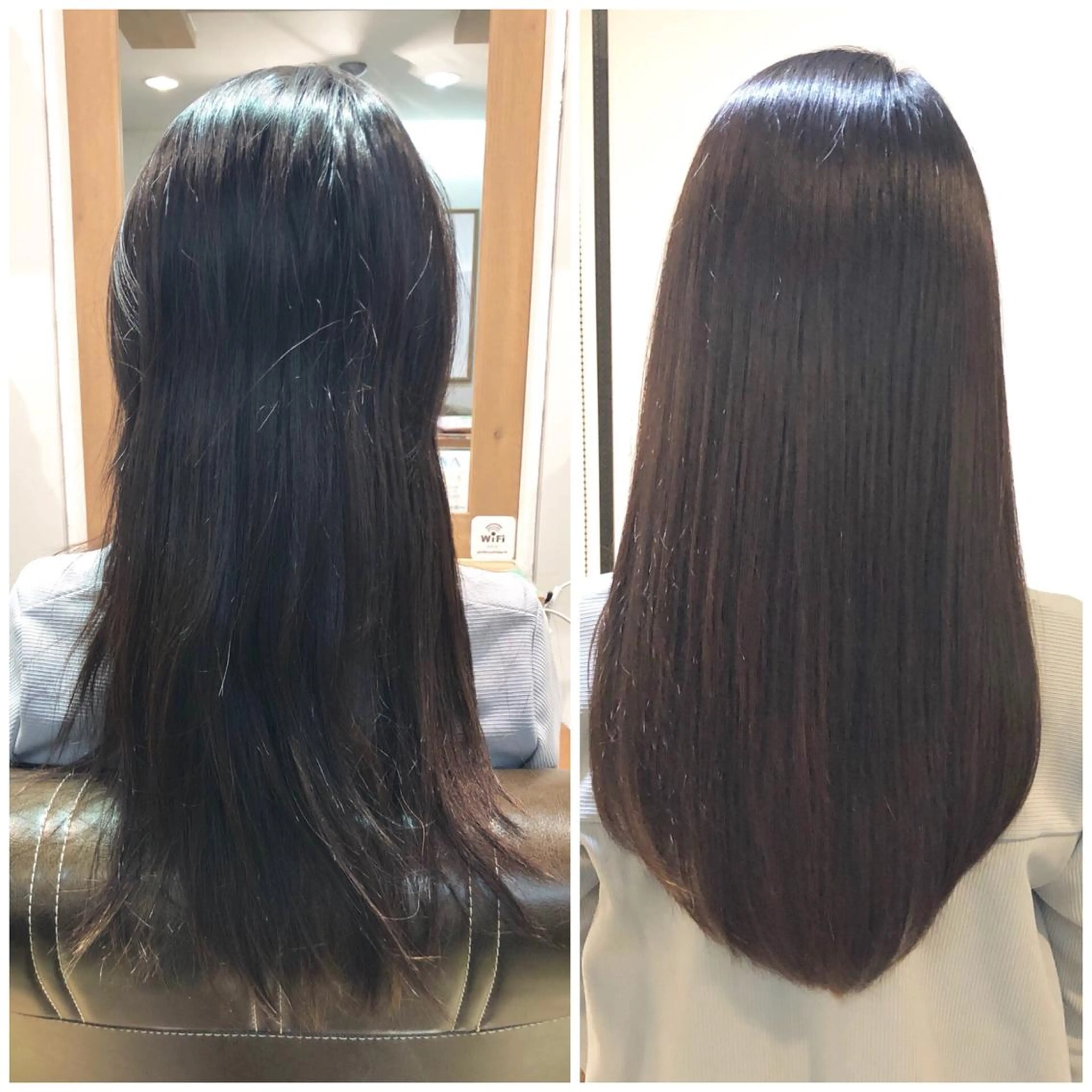 ロング ツキダテ ユイのヘアスタイル