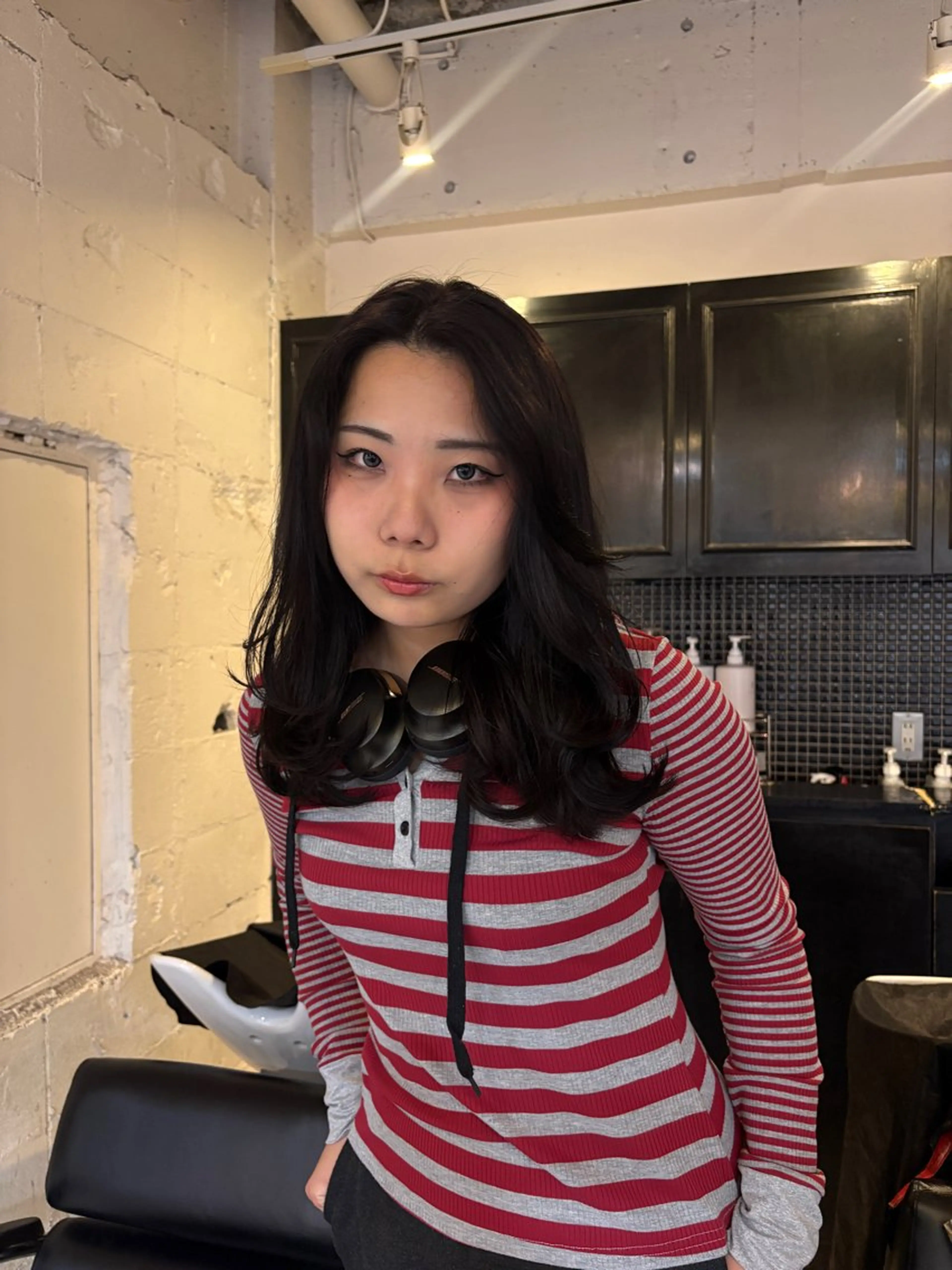 ロング カット トリートメント レディースカット🎀 NANAHAのヘアスタイル