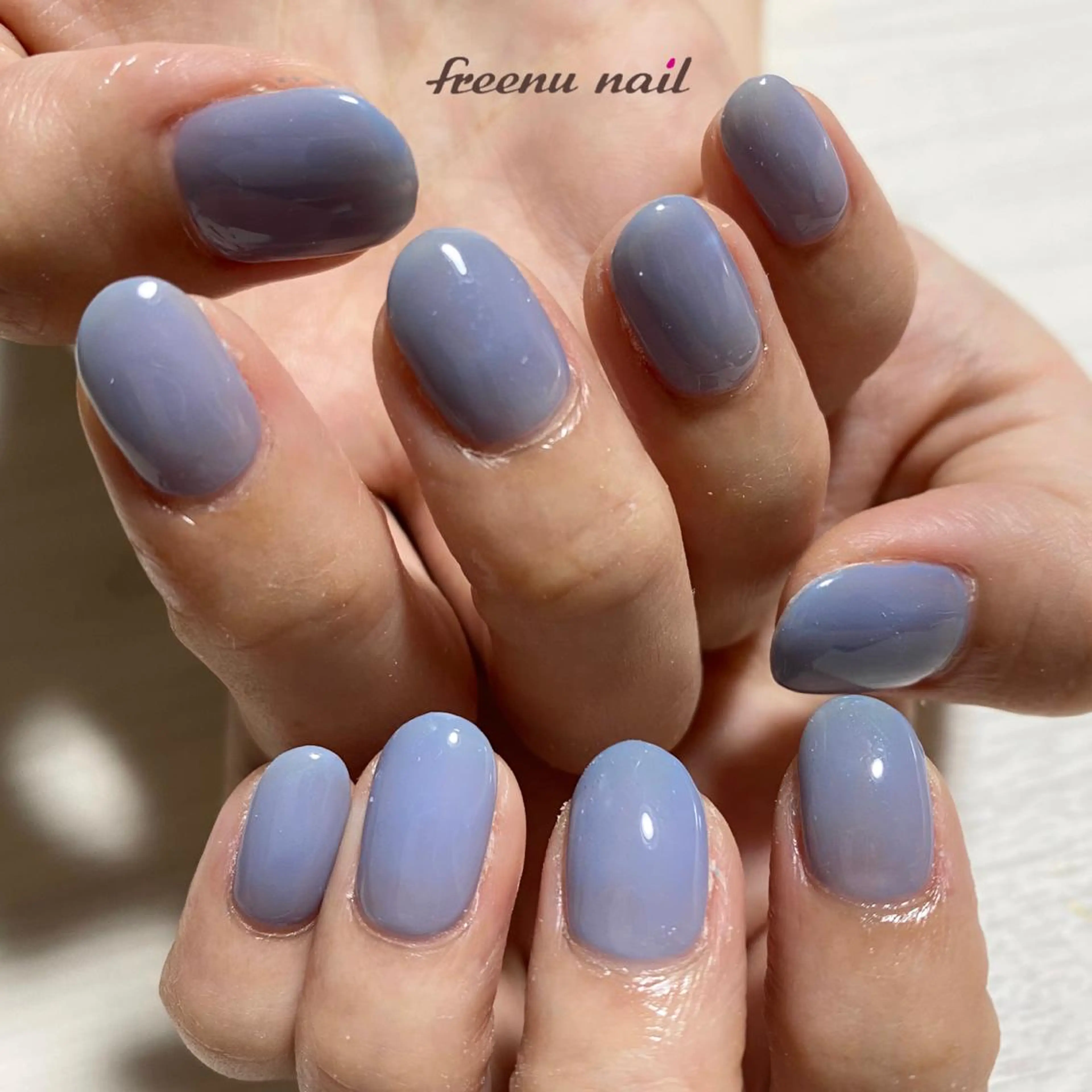 ネイル ワンカラーネイル freenu nail【24H】のネイルデザイン