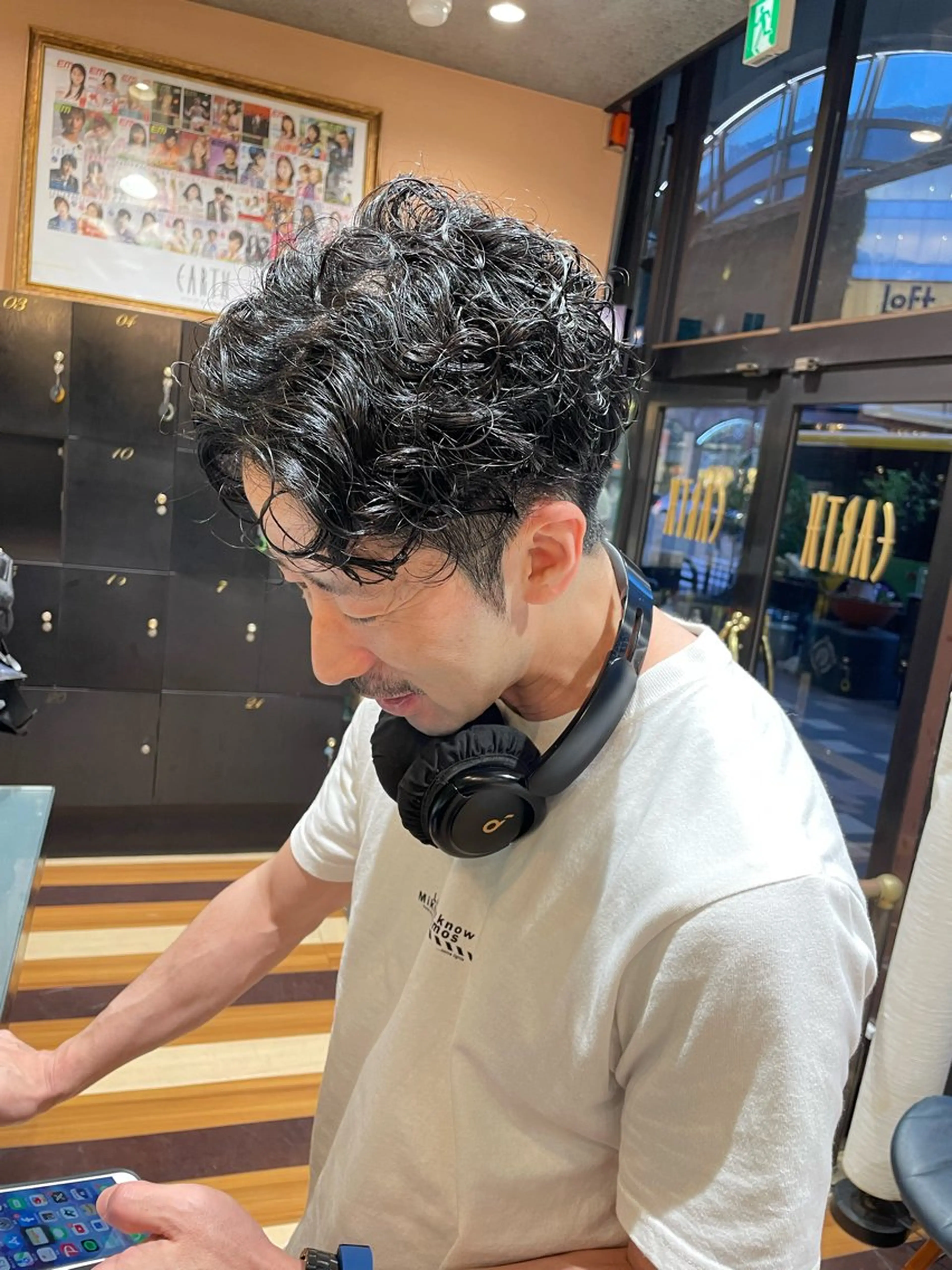 パーマ メンズ メンズパーマ EARTH🎀 ryokaのヘアスタイル