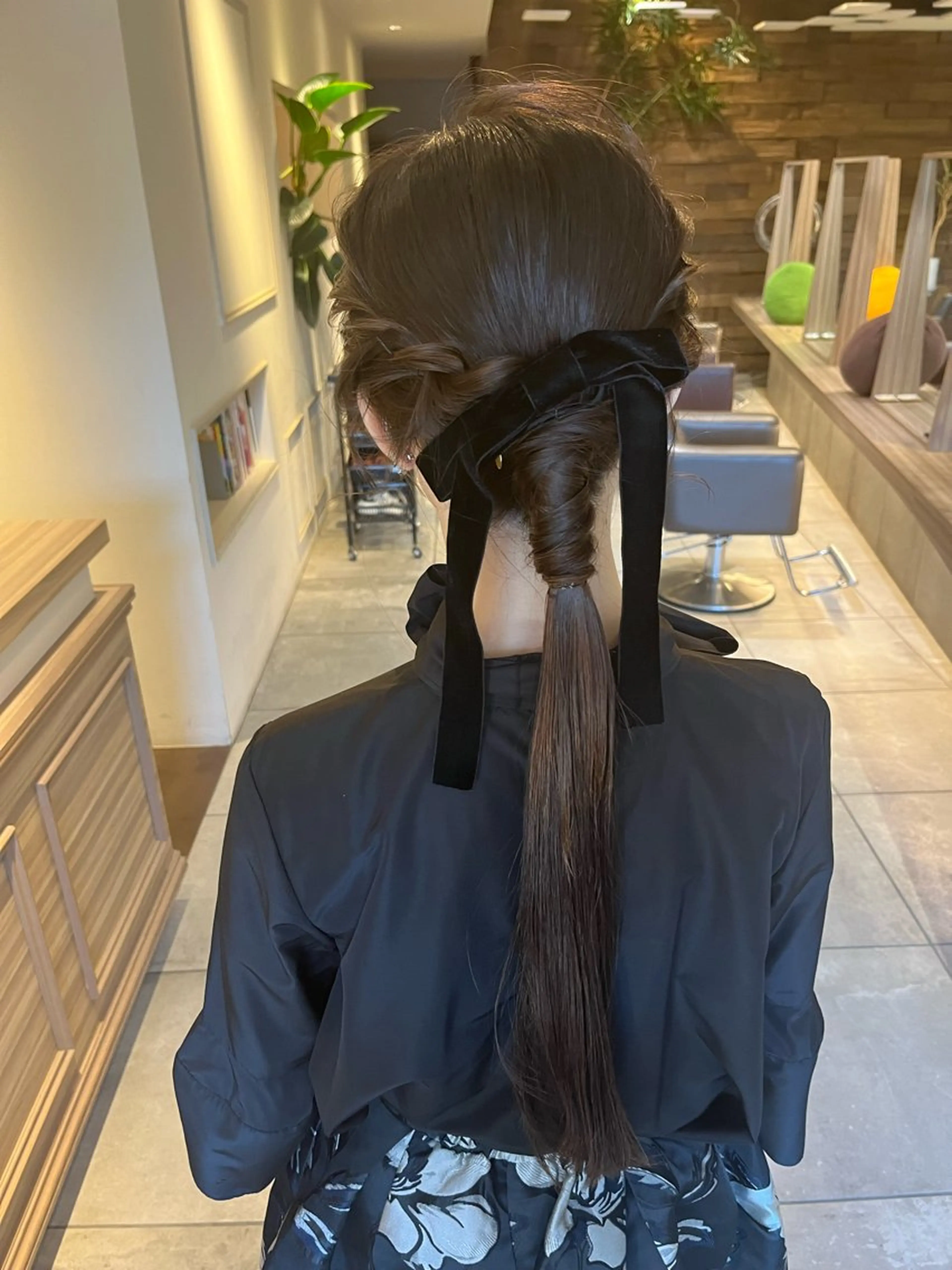 ロング ヘアアレンジ ヘアセット 川越 輝梨奈のヘアスタイル