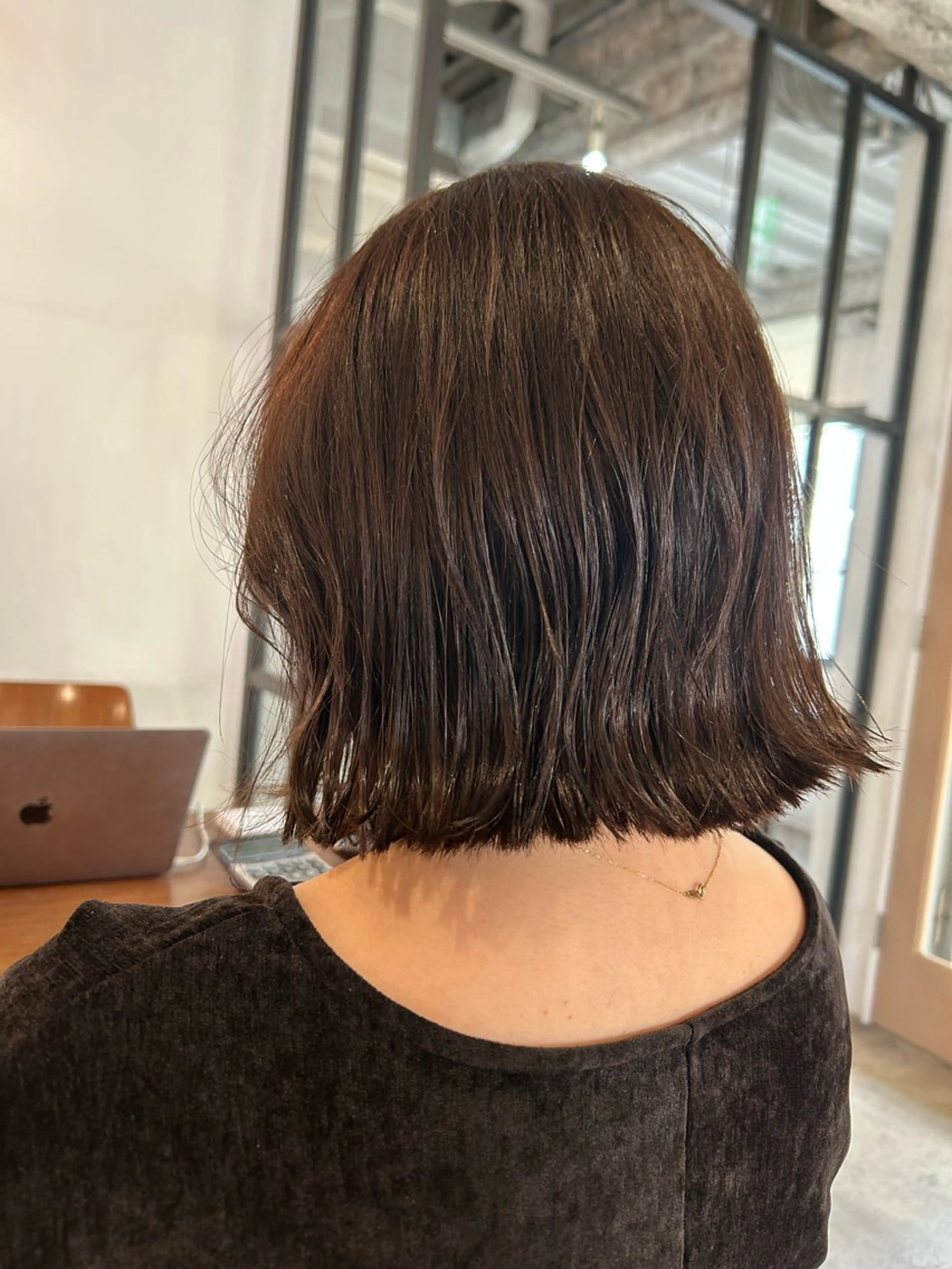 ミディアム カット 【🌈ボブ/縮毛矯正 /🌈】motoのヘアスタイル