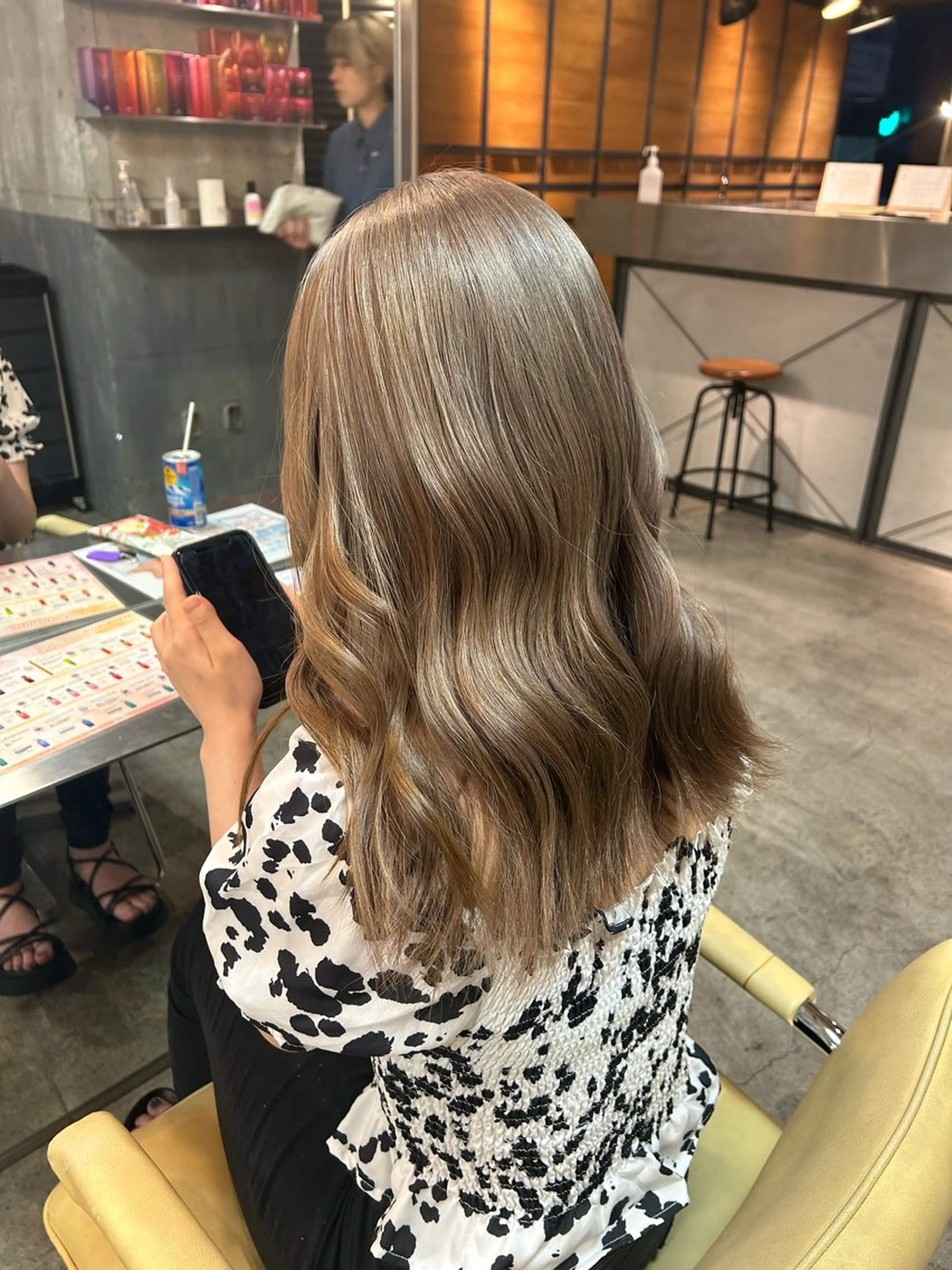 ロング カラー ベージュカラー ヘアカラー トリートメント ショートカット募集中 /NAGISAのヘアスタイル