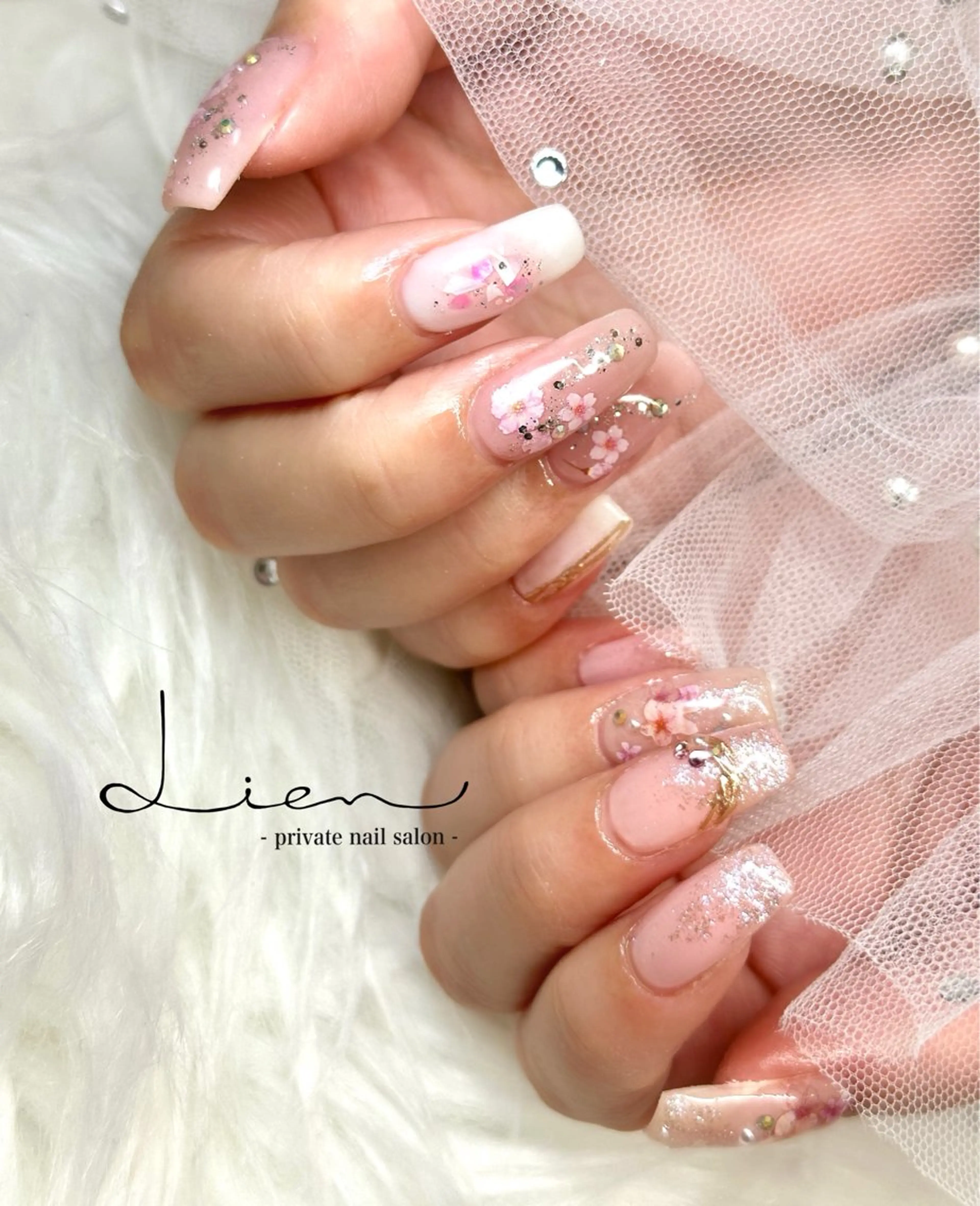 ネイル ハンドネイル Lien 【リアン】北堀江のネイルデザイン