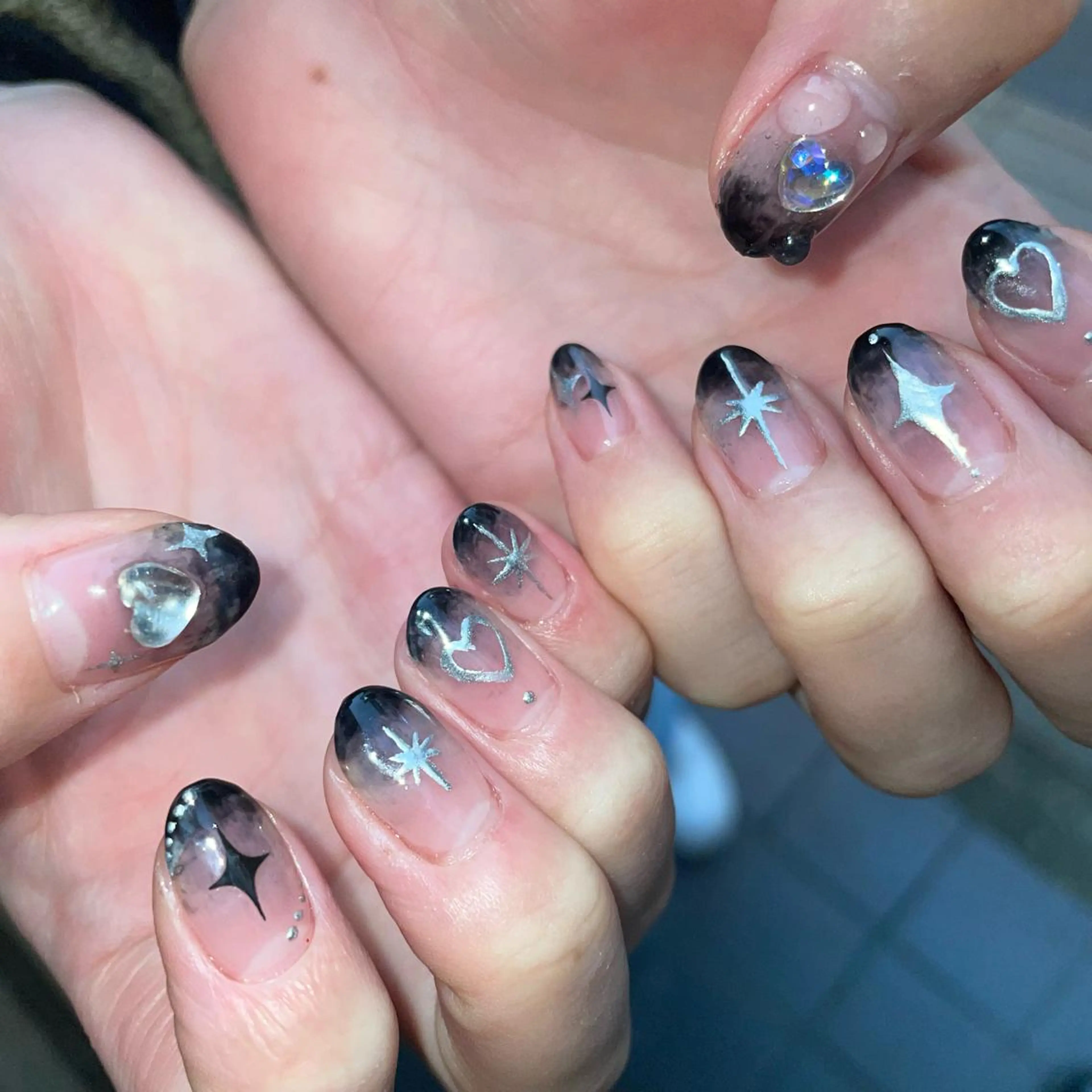 ネイル 【 ﾈｲﾘｽﾄ&ｱｲ ﾘｽﾄ】キヨカのネイルデザイン