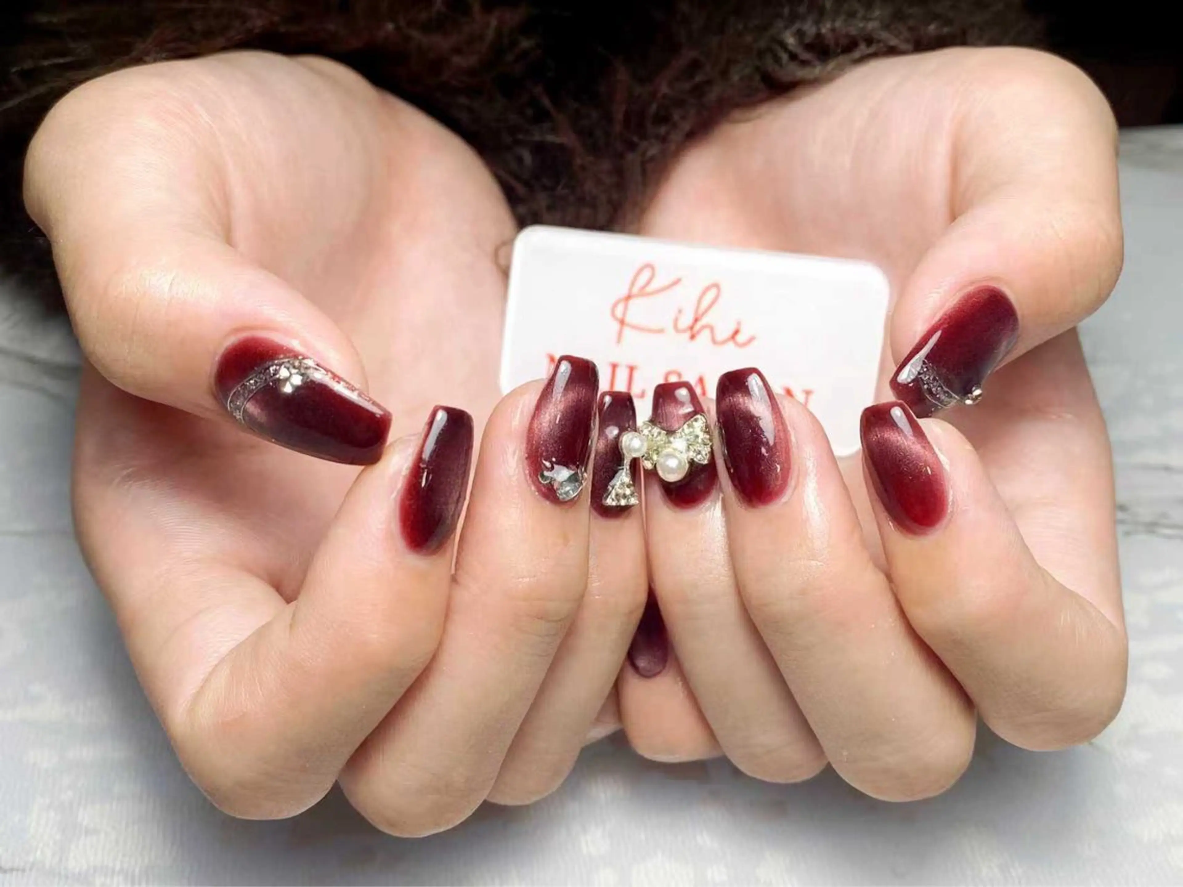 ネイル アートネイル フレンチネイル ジェルネイル グラデーション 韓国ネイル ハンドネイル 💕鈴木ユリ パラジェル/オフ無料のネイルデザイン