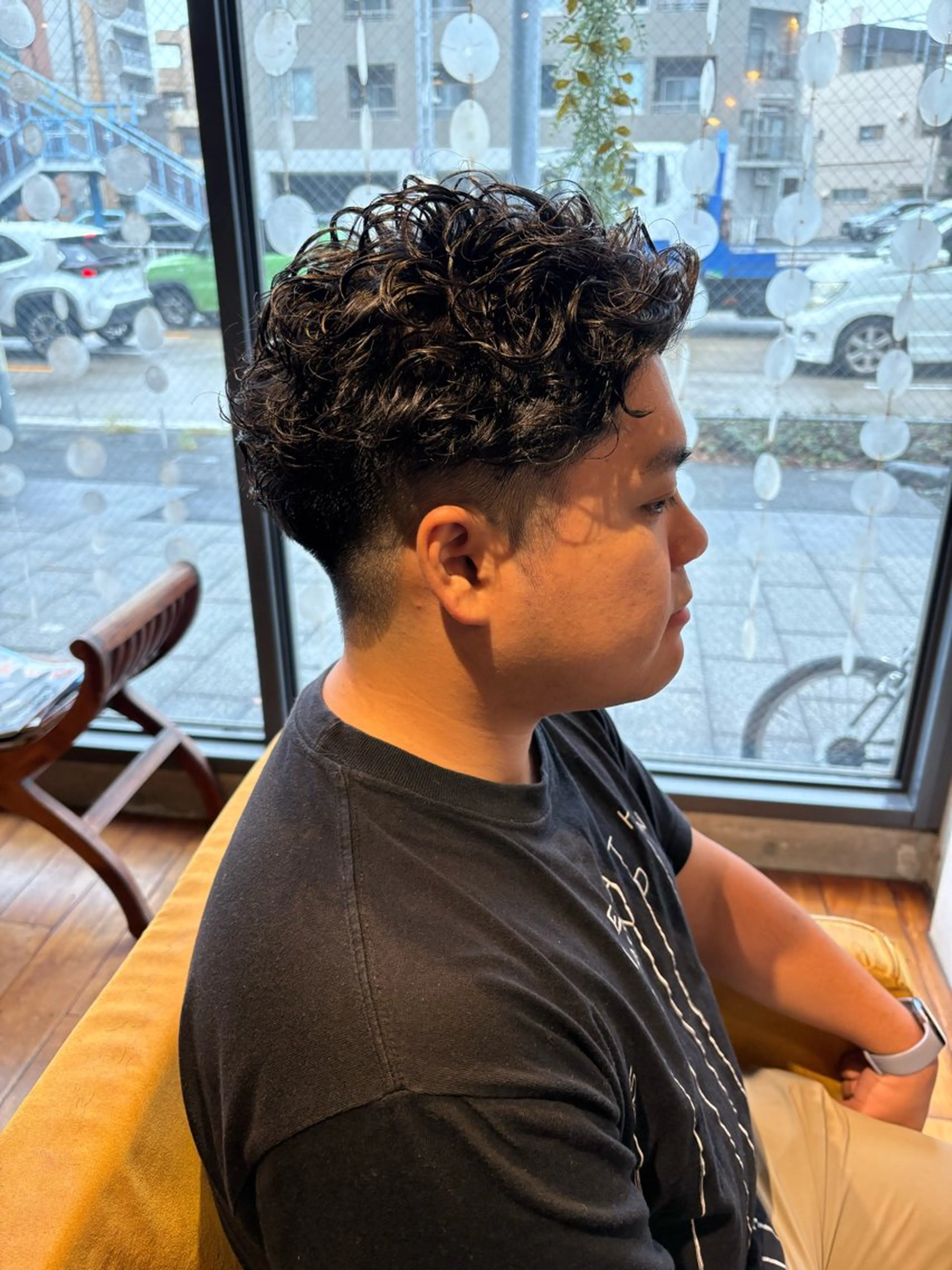 メンズパーマ(スパイラル、波巻き、ツイストスパイラルパーマ)の写真