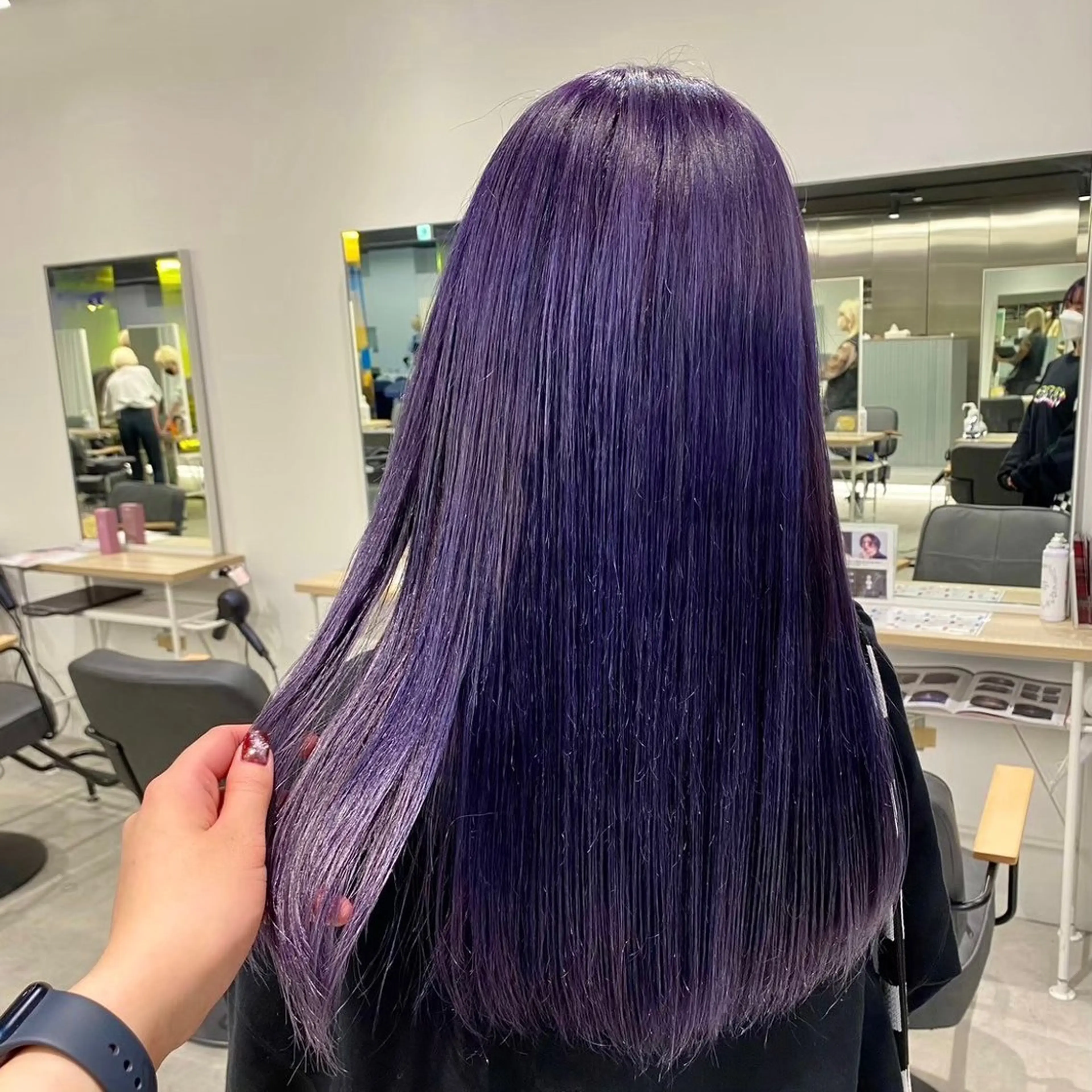 ロング カラー sawaka🪽うる 艶カラー/レイヤーのヘアスタイル