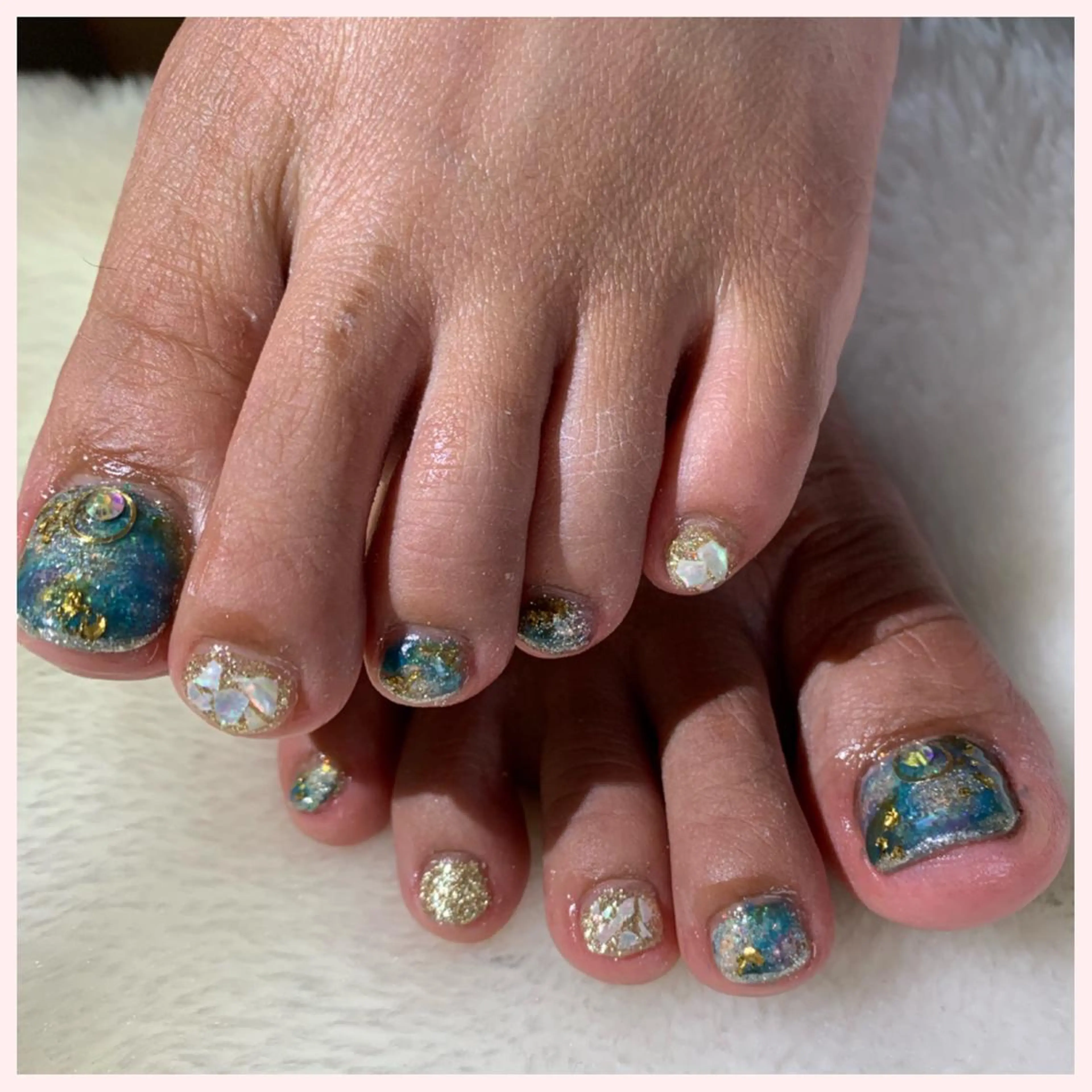 ネイル フットネイル Ogasawara Tokikaのネイルデザイン