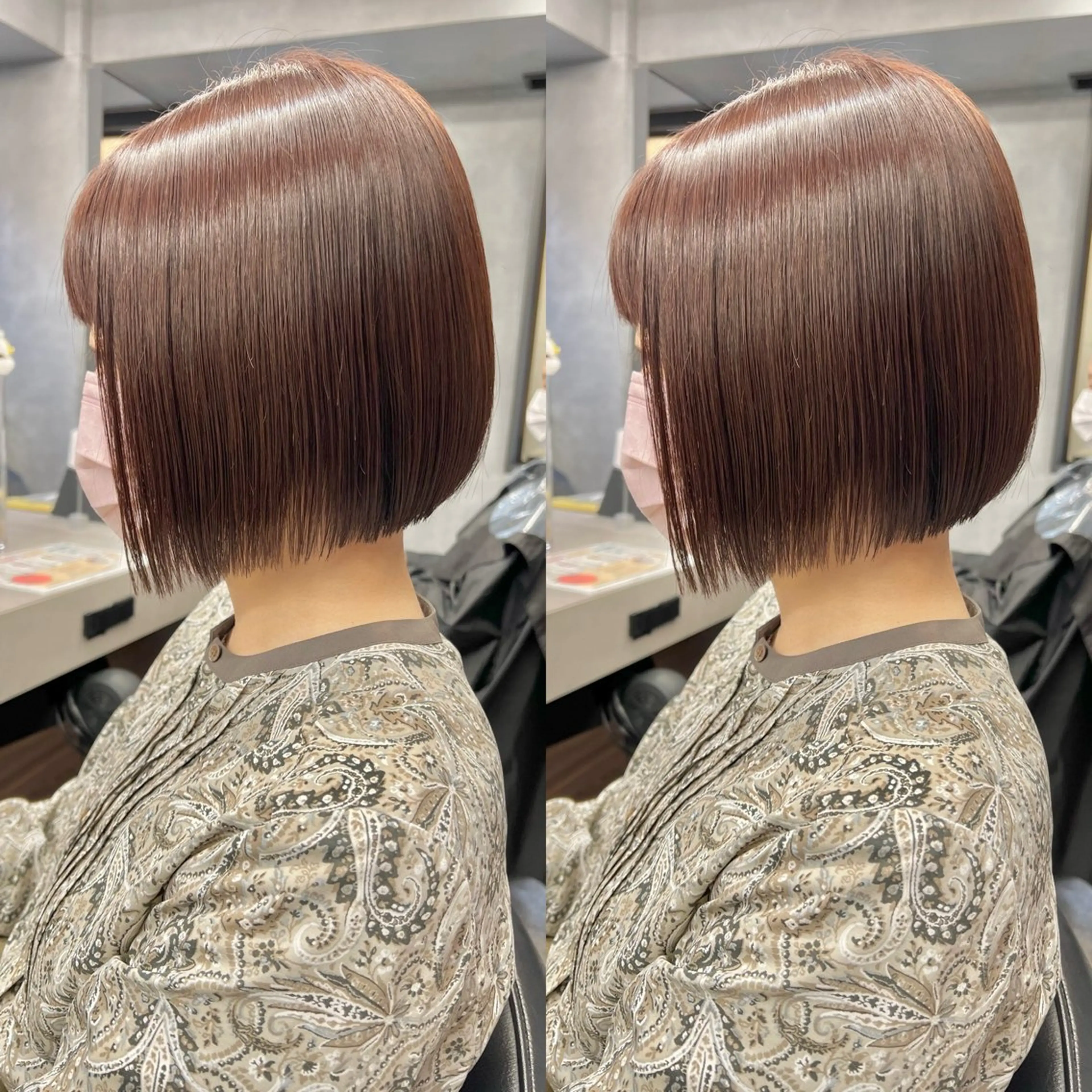 ショート ボブ/髪質改善/ ミディアム/浅川俊輝のヘアスタイル