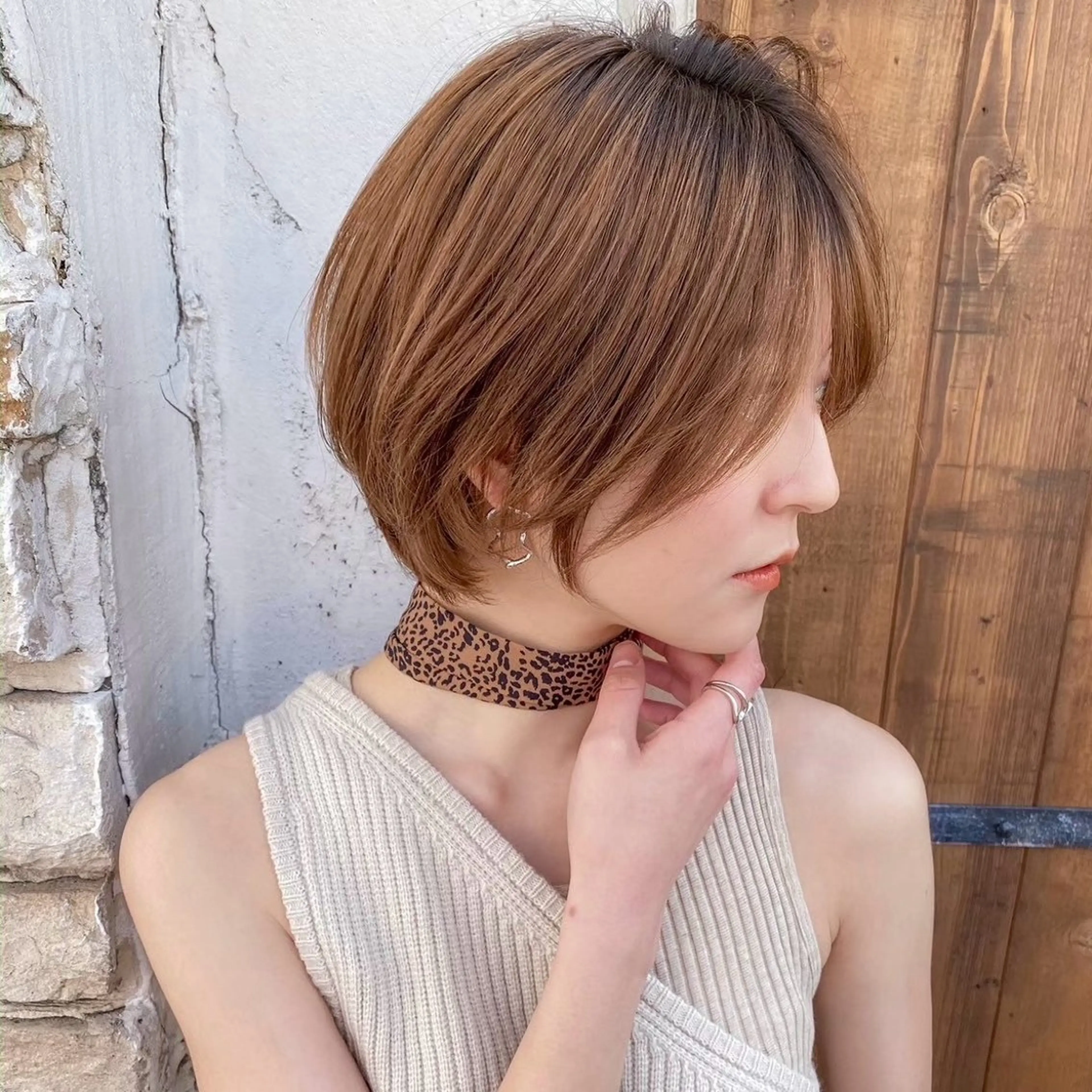 ショート Lond leglise 立川所属・🥝似合わせ小顔 ボブ🌏shioのヘアスタイル