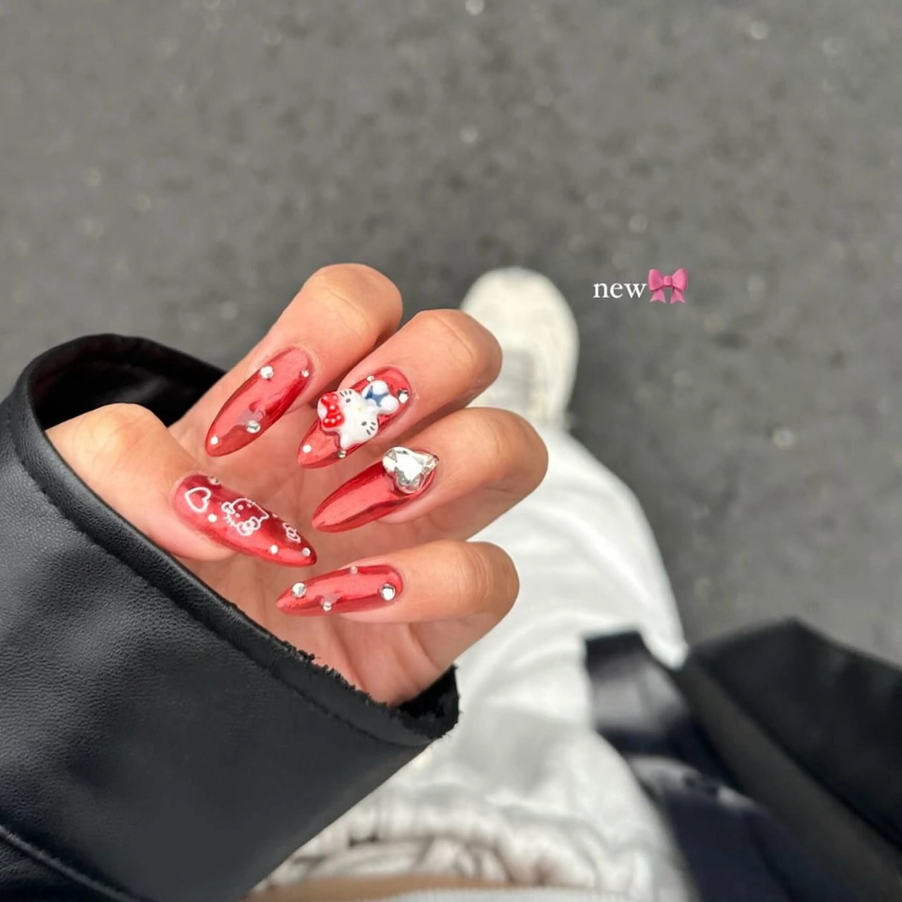 ネイル 持ち込み 椎葉 麻里矢のネイルデザイン