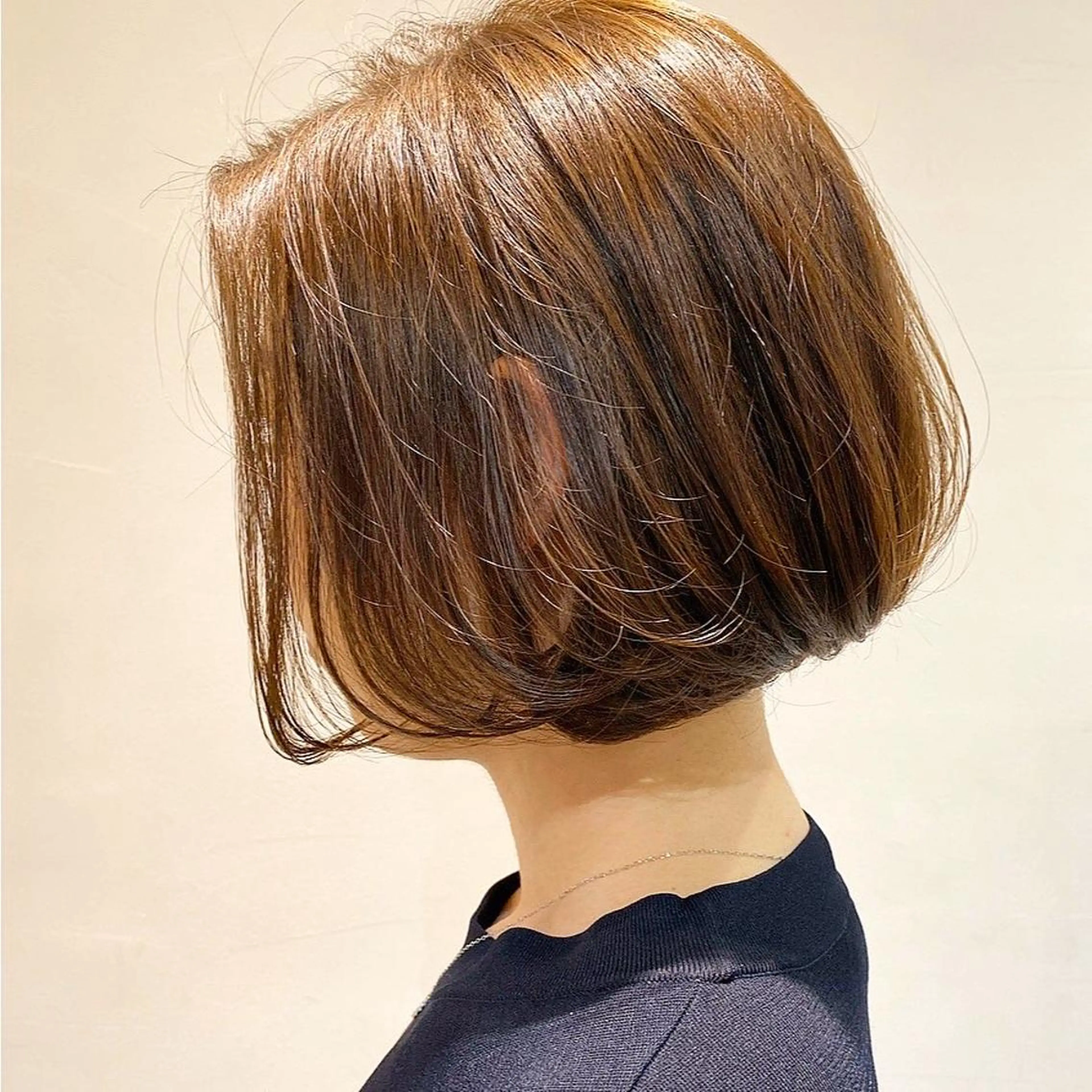 ショート カラー ヘアアレンジ ブラウンカラー ボブ ヘアカラー トリートメント ヘッドスパ SALOWIN銀座VORT所属・小林 佳祐のヘアスタイル