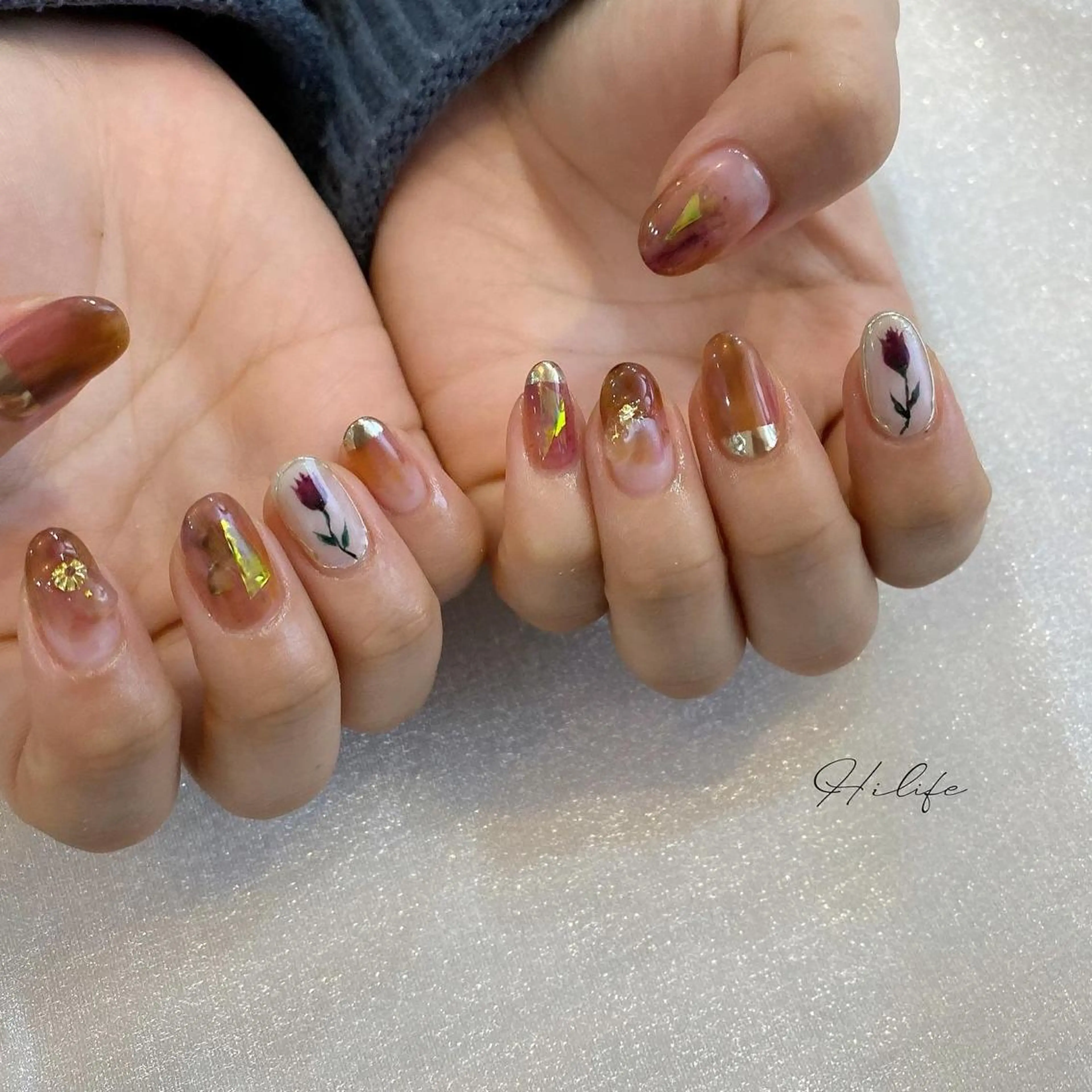 ネイル アートネイル ハンドネイル Nail Adore.のネイルデザイン