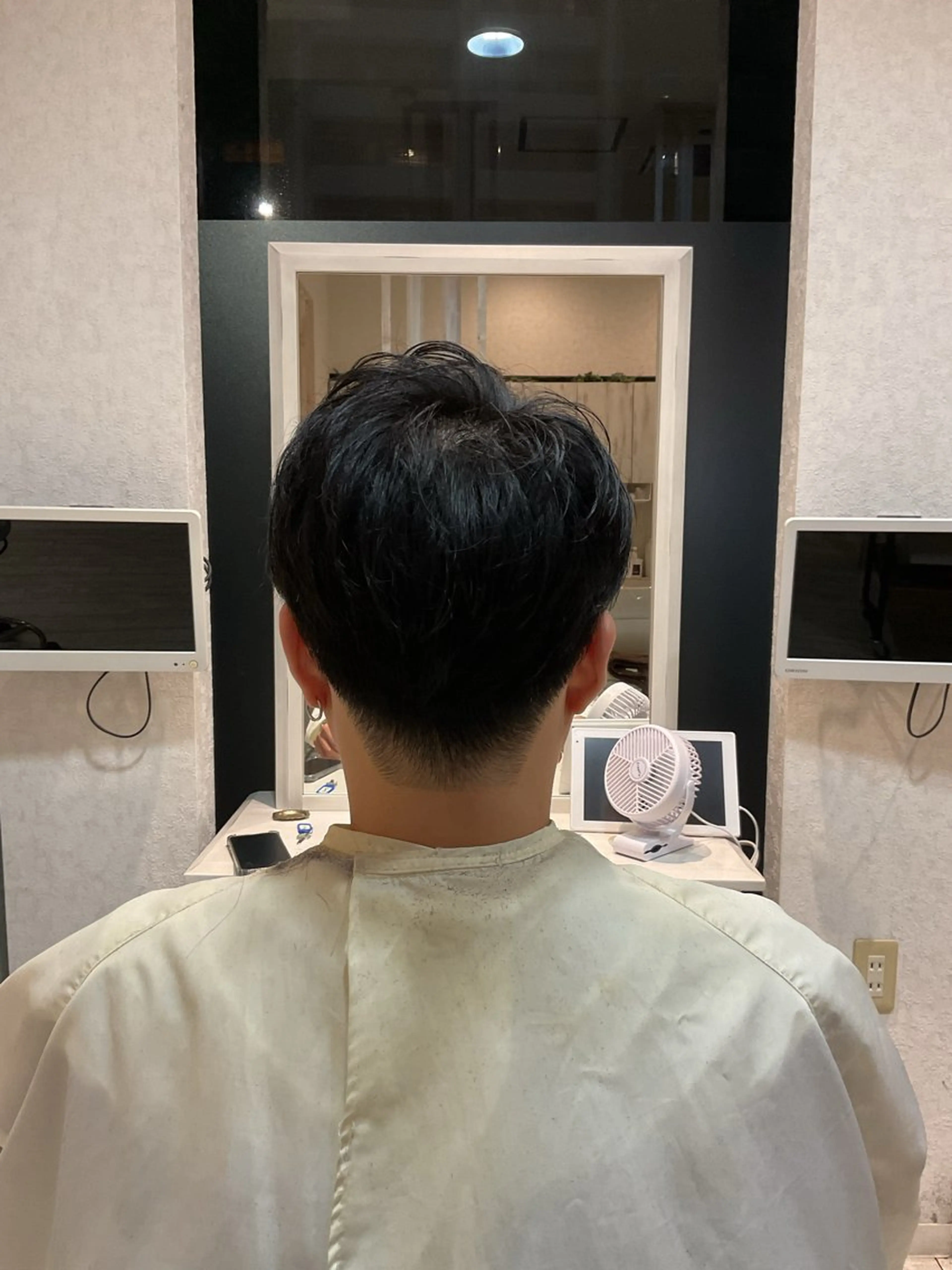 ショート メンズ if所属・大崎if ほりはるかのヘアスタイル