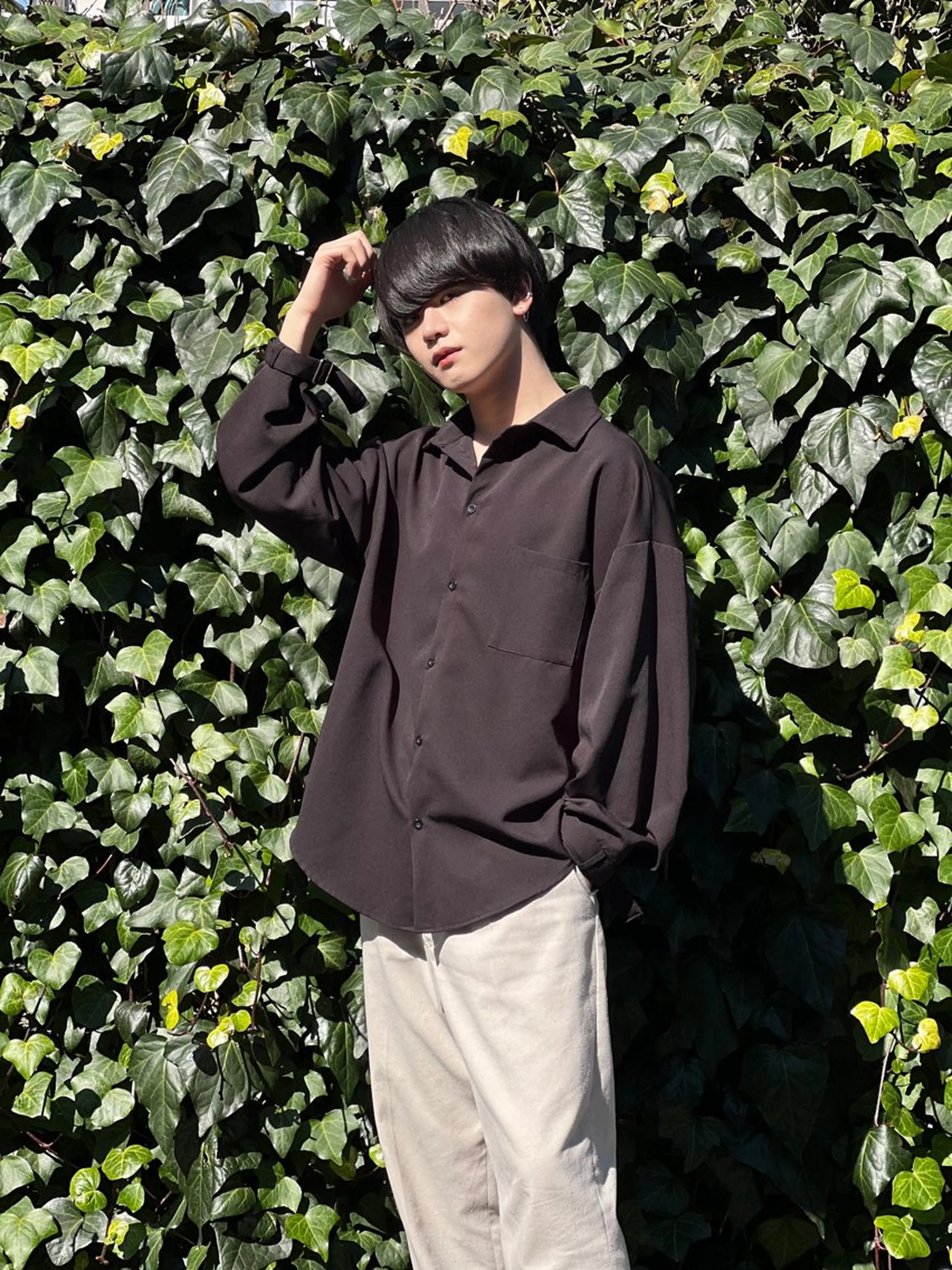 ショート メンズ INTI新宿所属・👑メンズ縮毛矯正 大貫　👑のヘアスタイル